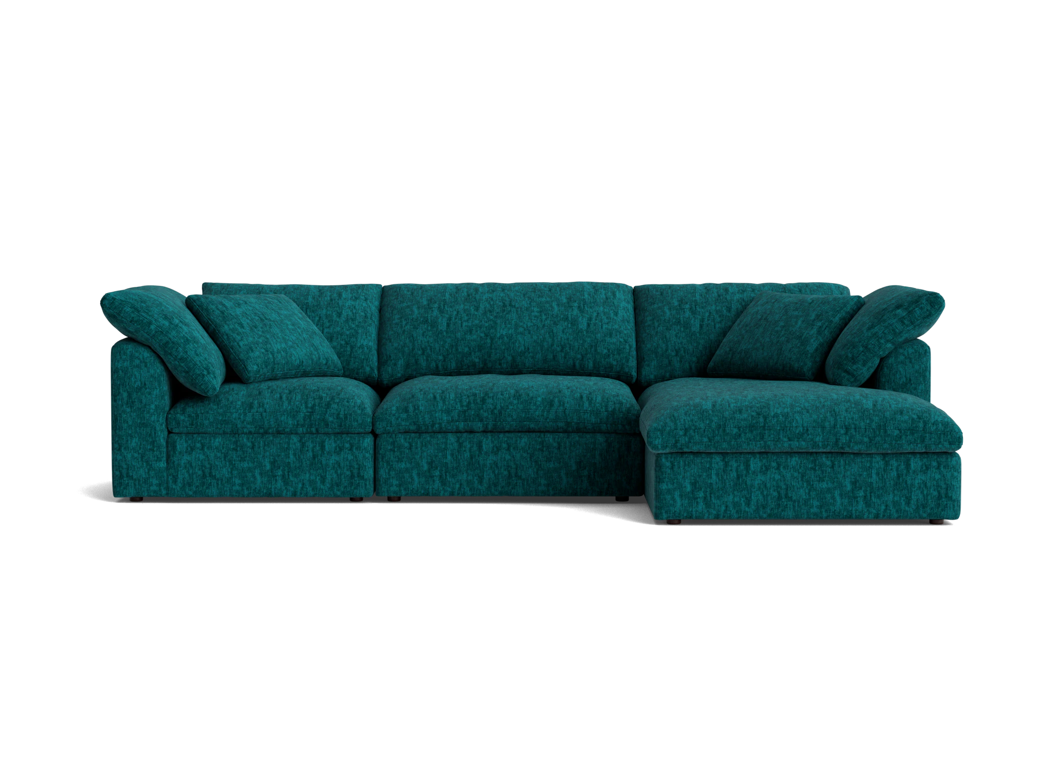 bryant modular double chaise sectional crave greenery