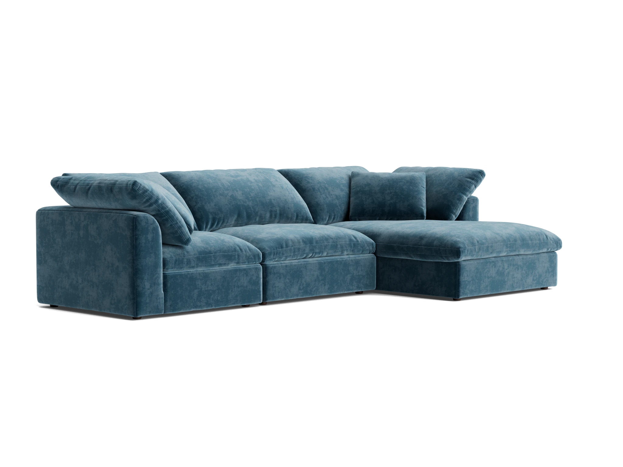 bryant modular double chaise sectional harper biscay bay
