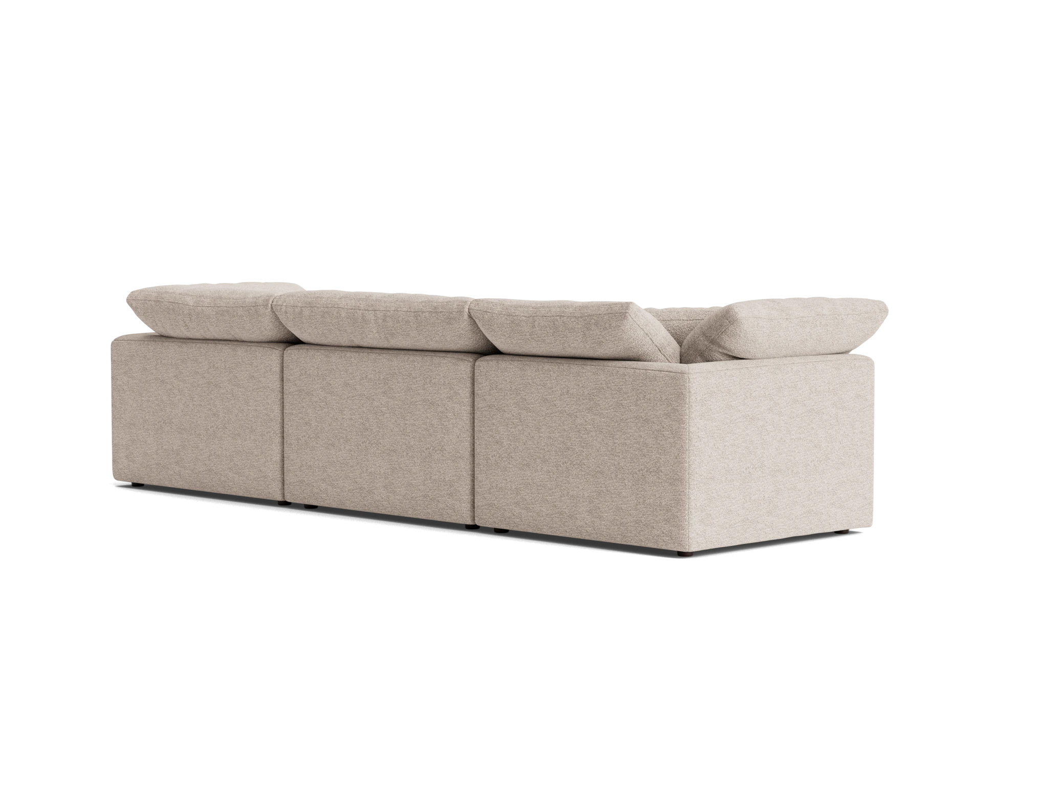 bryant modular double chaise sectional borough cotton