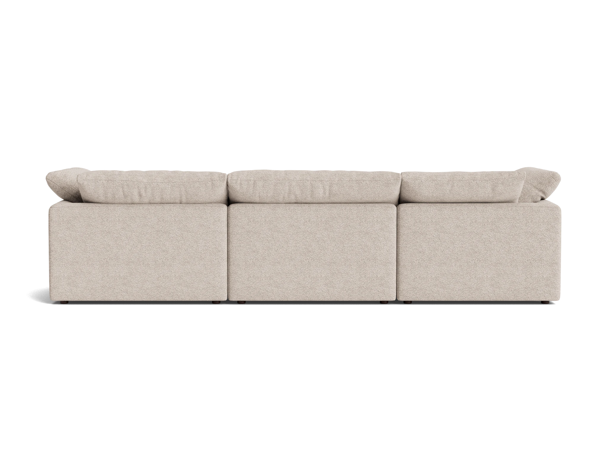 bryant modular double chaise sectional borough cotton