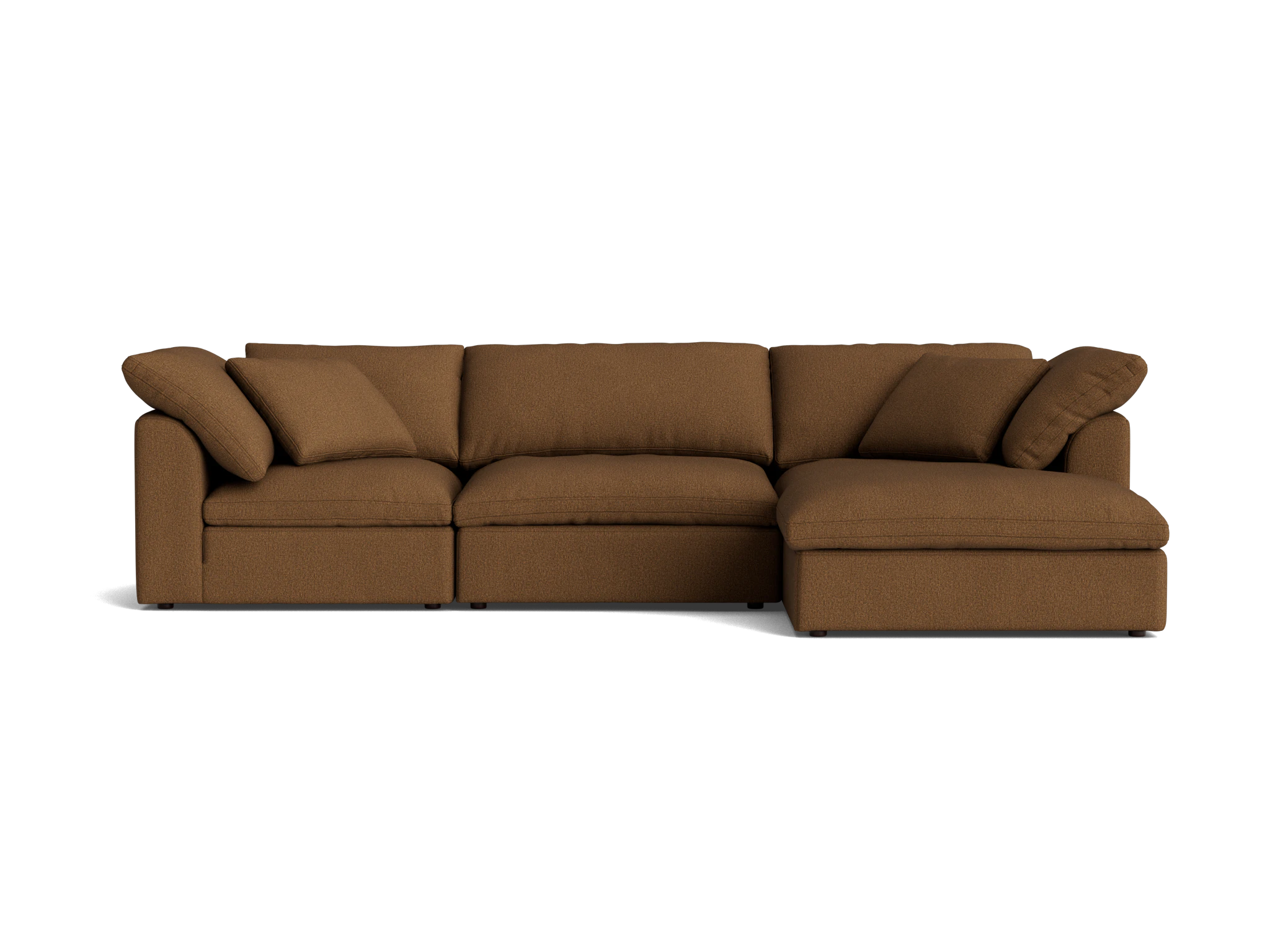 bryant modular double chaise sectional faithful mocha
