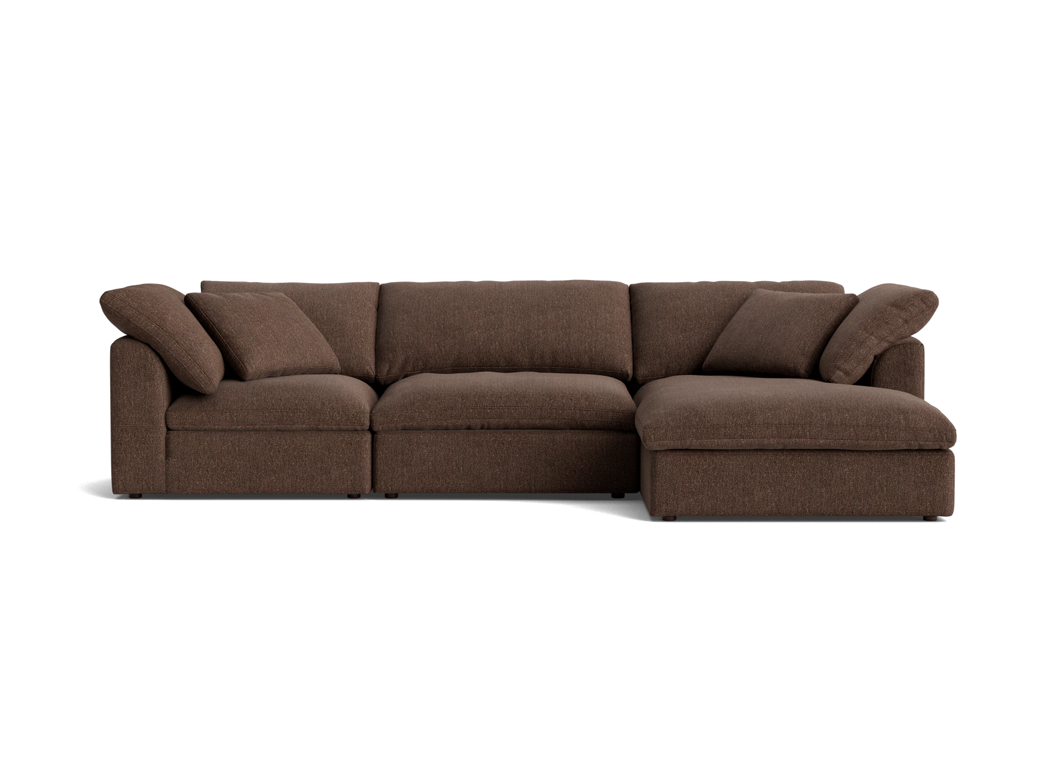 bryant modular double chaise sectional resource truffle