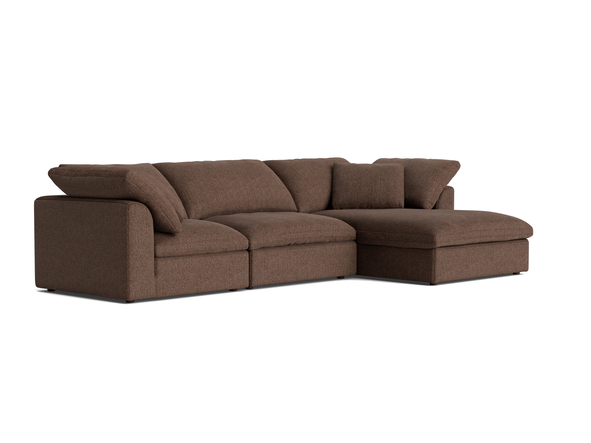 bryant modular double chaise sectional resource truffle