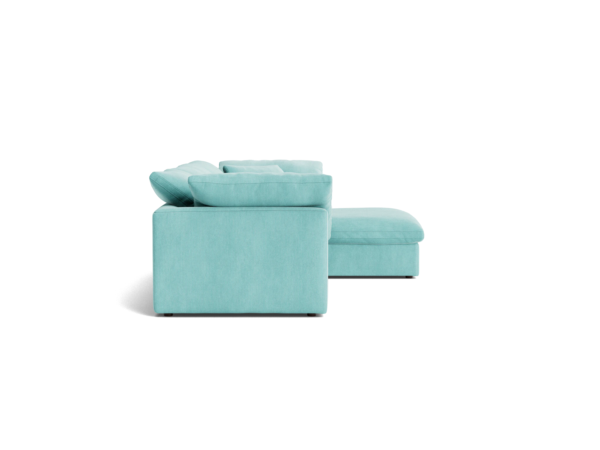 bryant modular double chaise sectional sorrento pantone aquatic