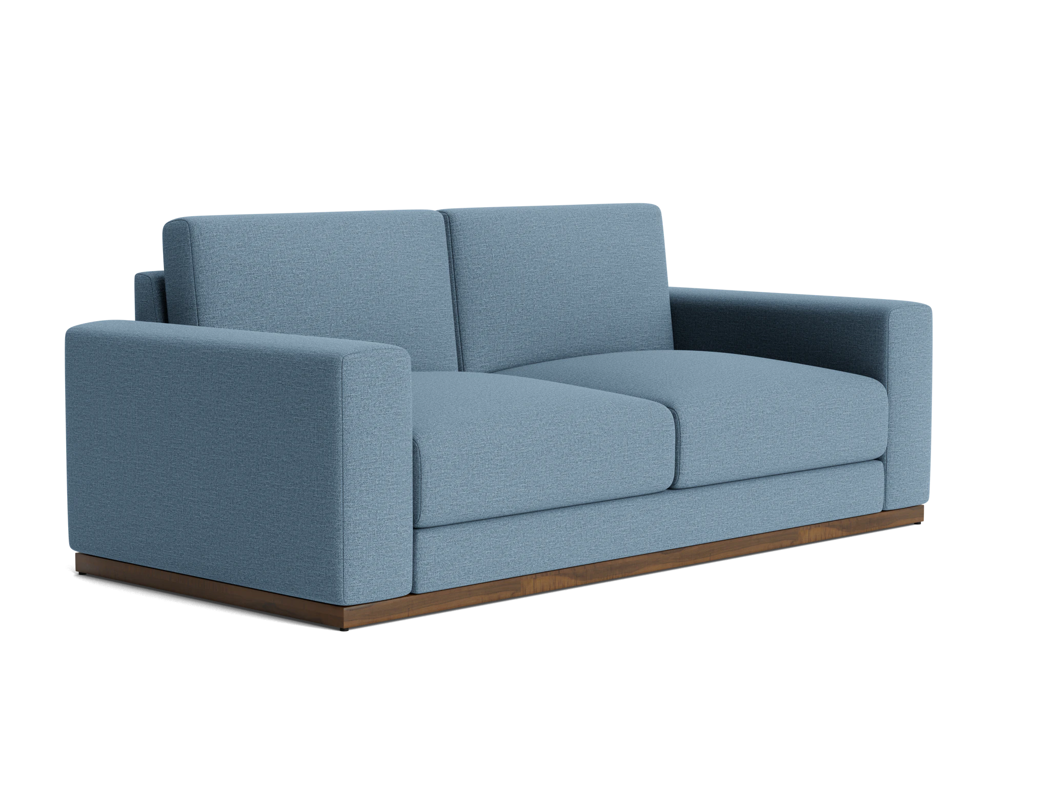 holt slipcovered sofa milo french blue