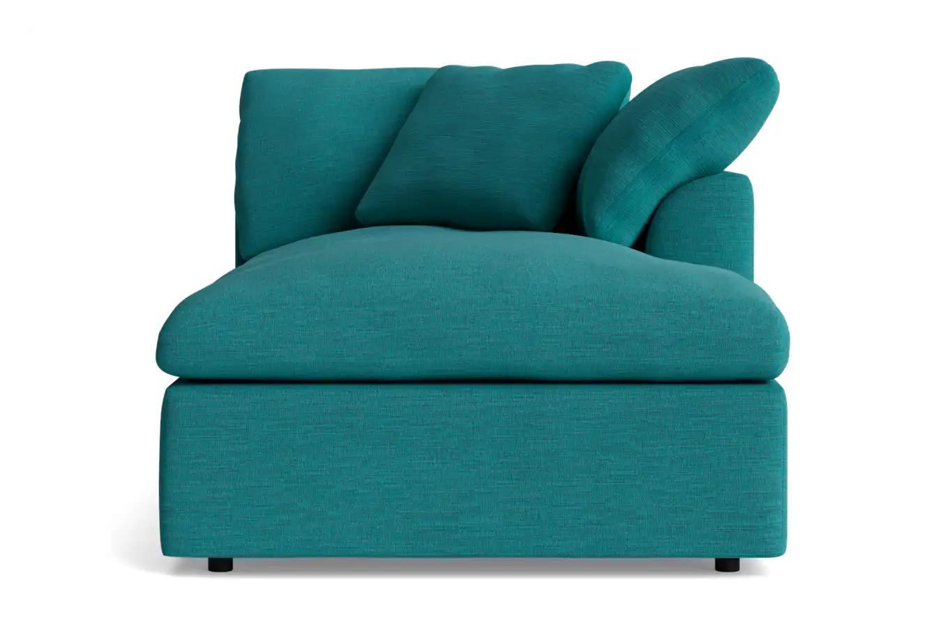 bryant double chaise lucky turquoise