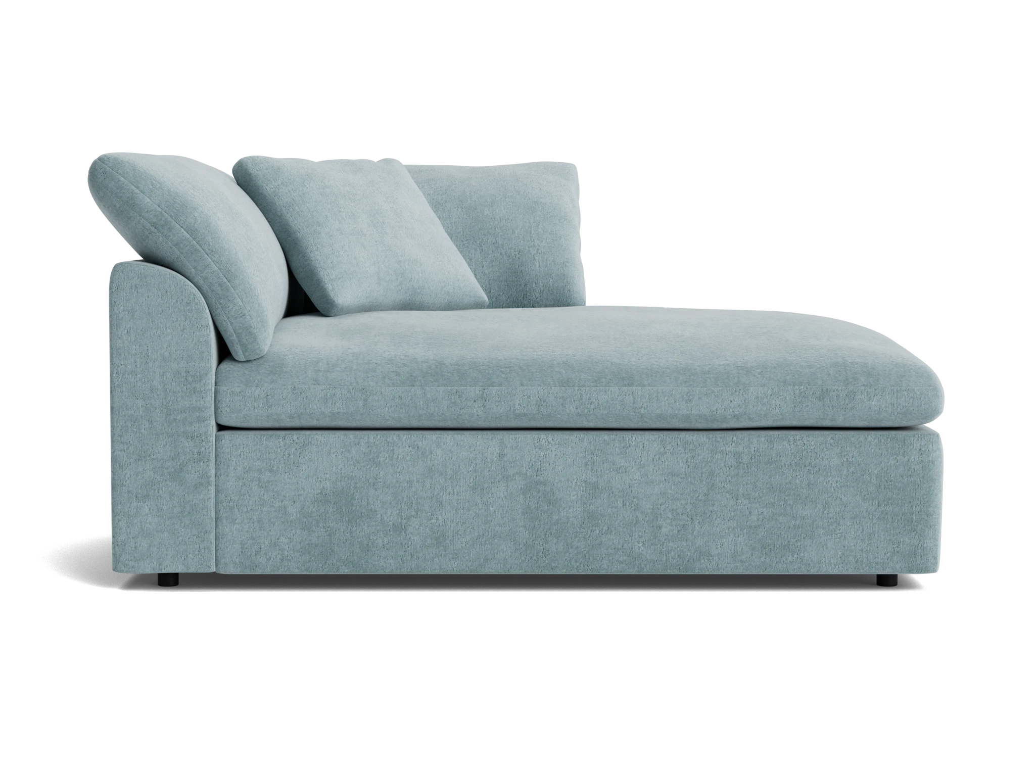 bryant double chaise plush mist