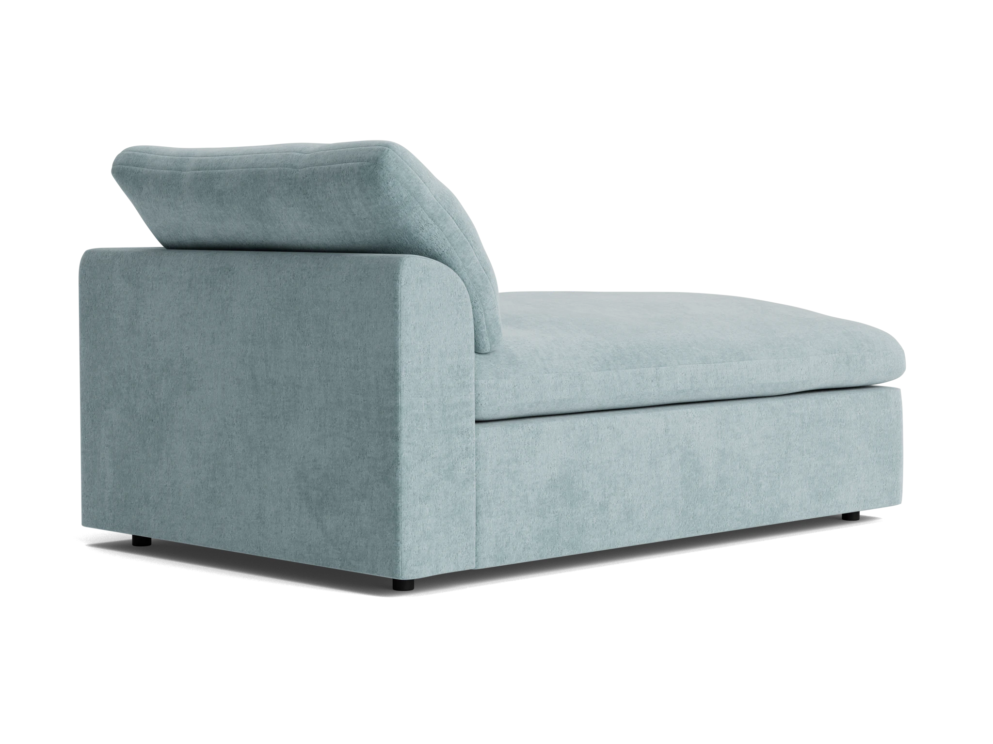 bryant double chaise plush mist