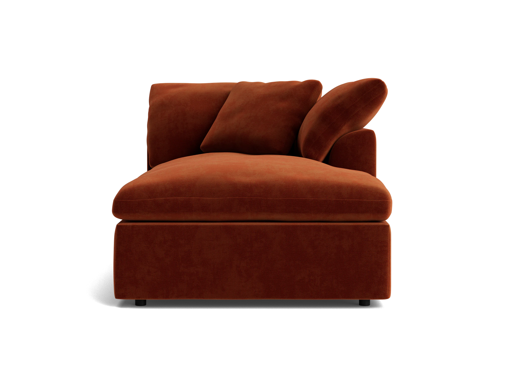bryant double chaise harper cinnamon