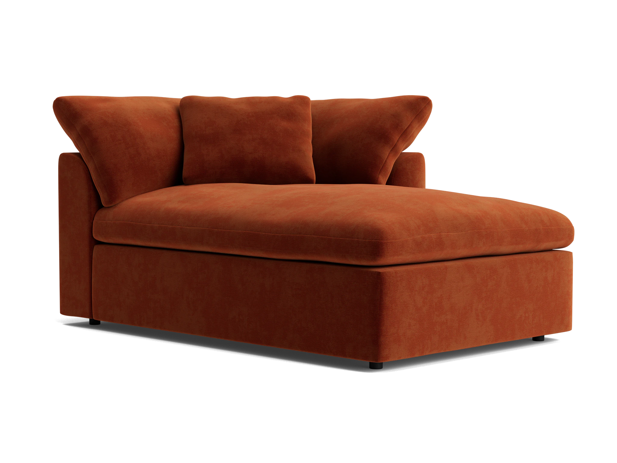 bryant double chaise harper cinnamon