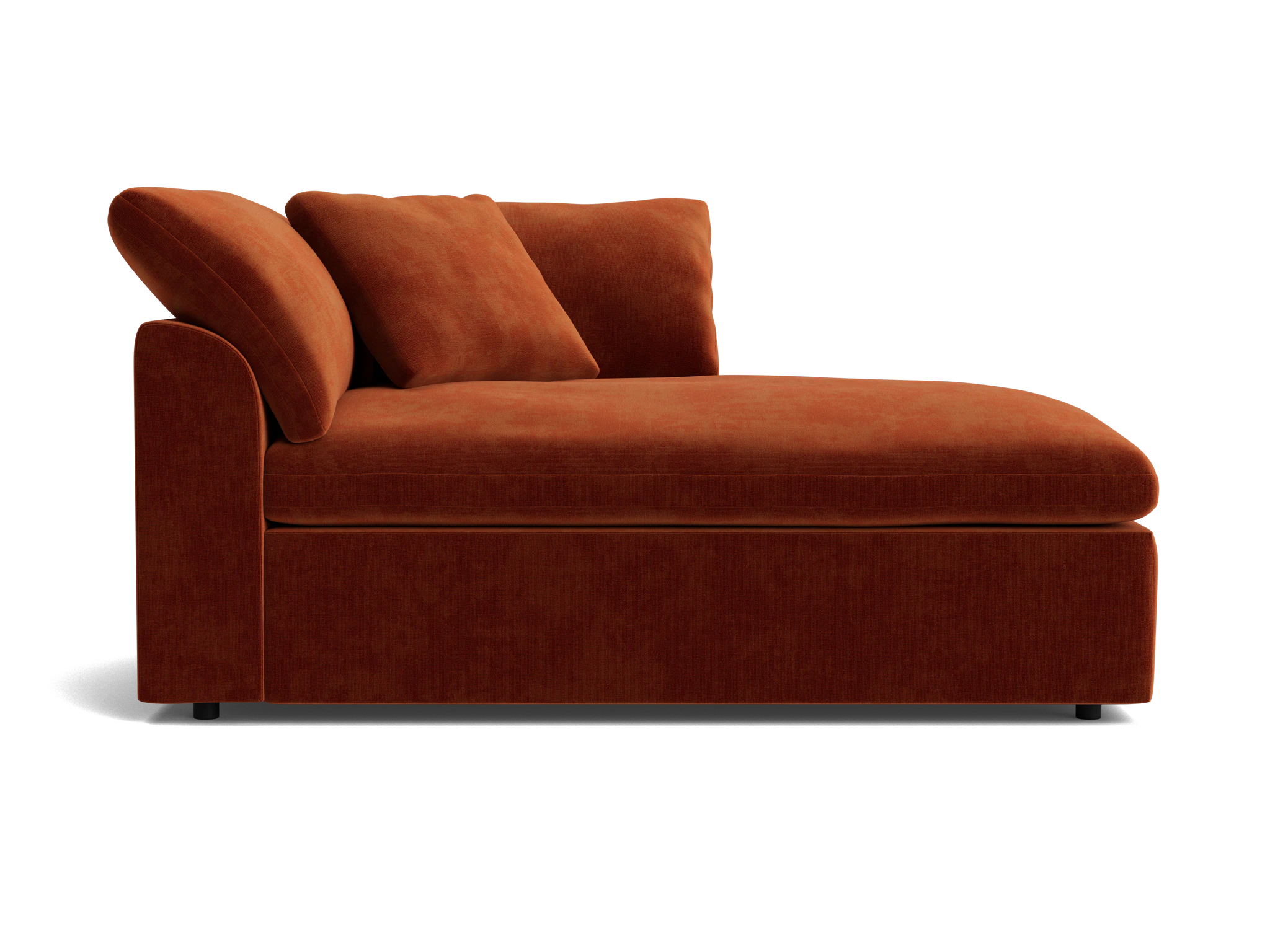 bryant double chaise harper cinnamon