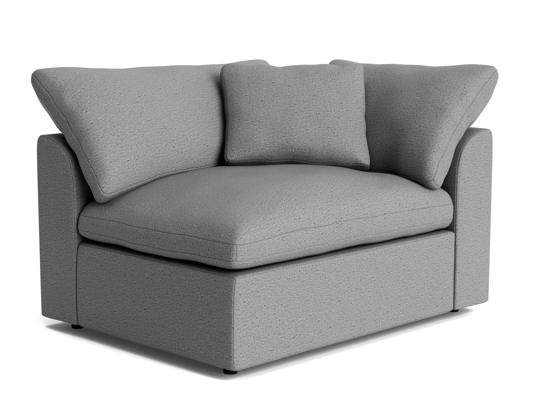 bryant single arm chair and half essence ash