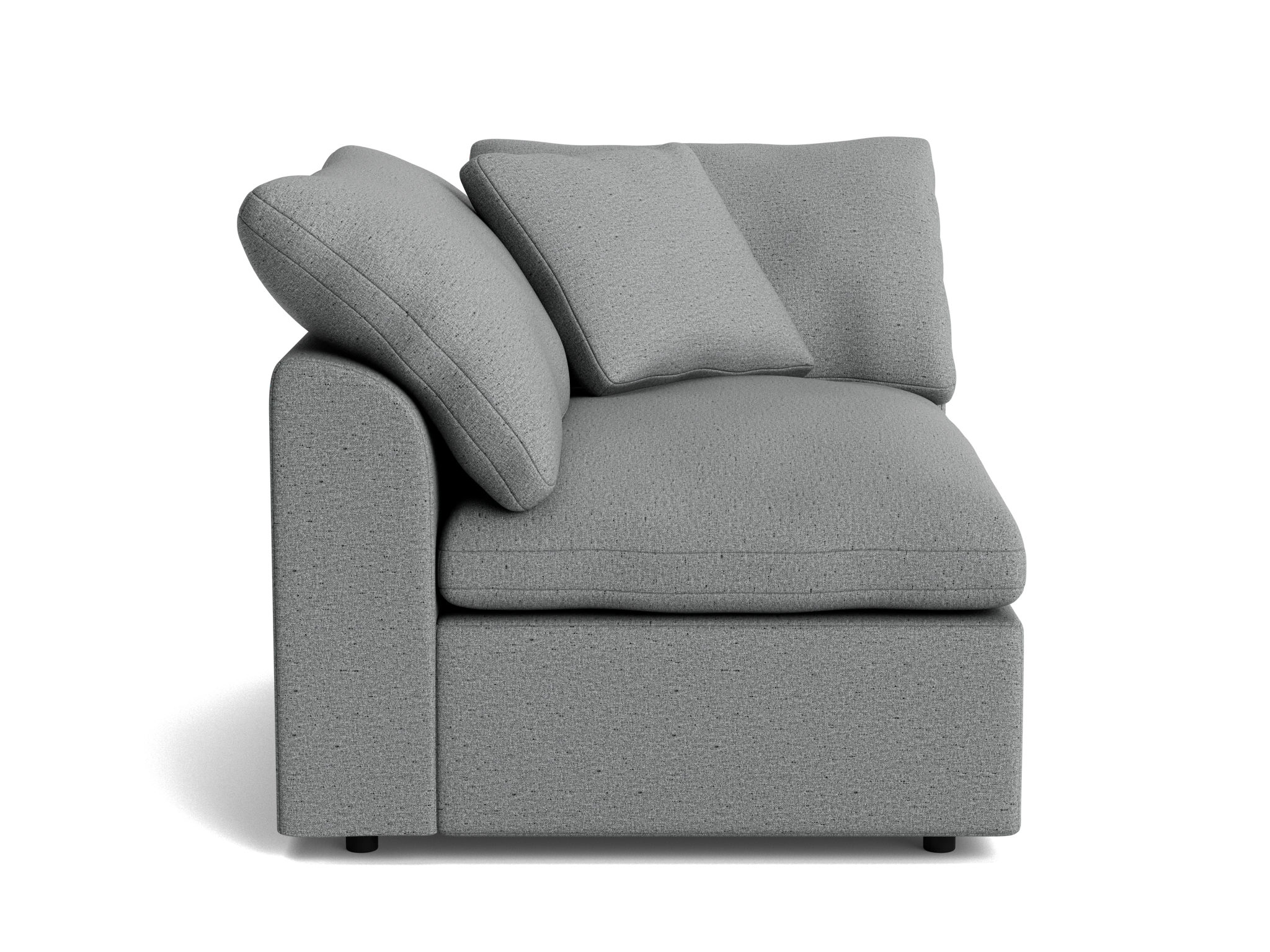 bryant single arm chair and half essence ash