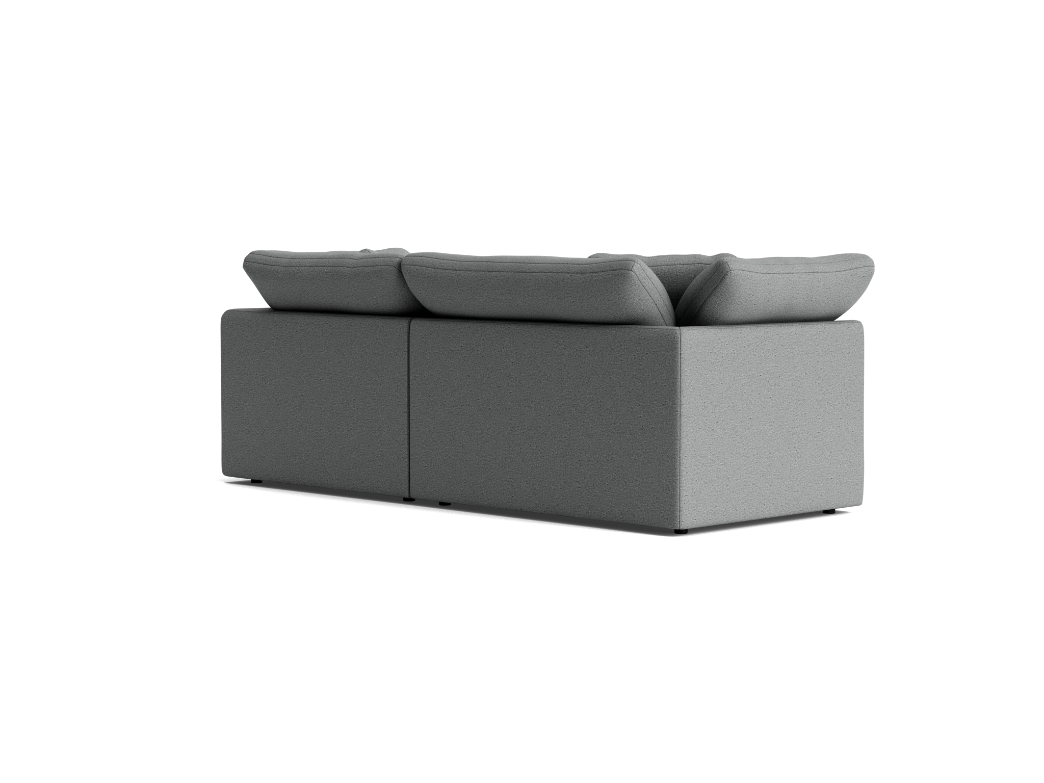 bryant modular compact double chaise sectional essence ash