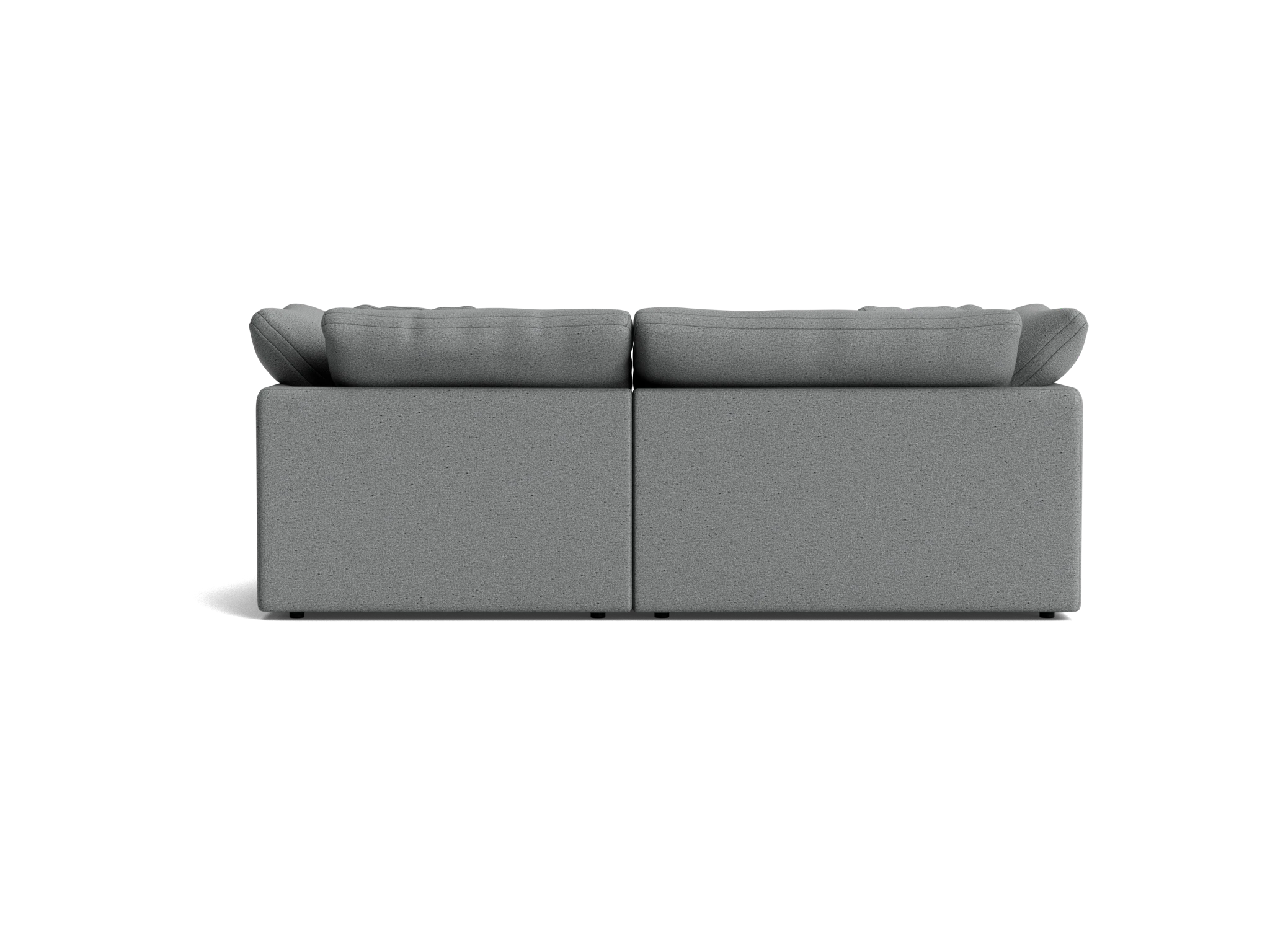 bryant modular compact double chaise sectional essence ash