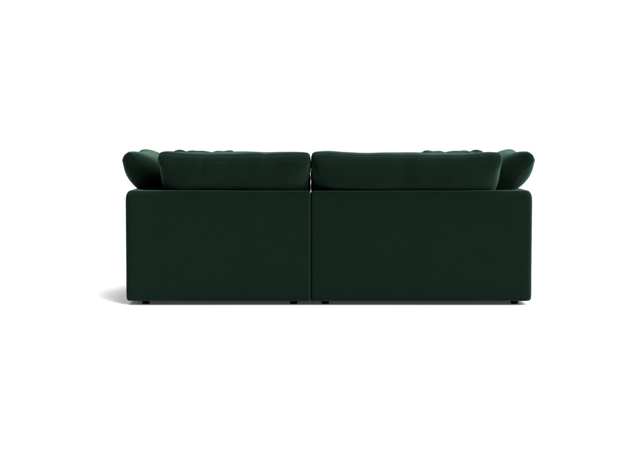 bryant modular compact double chaise sectional royale evergreen