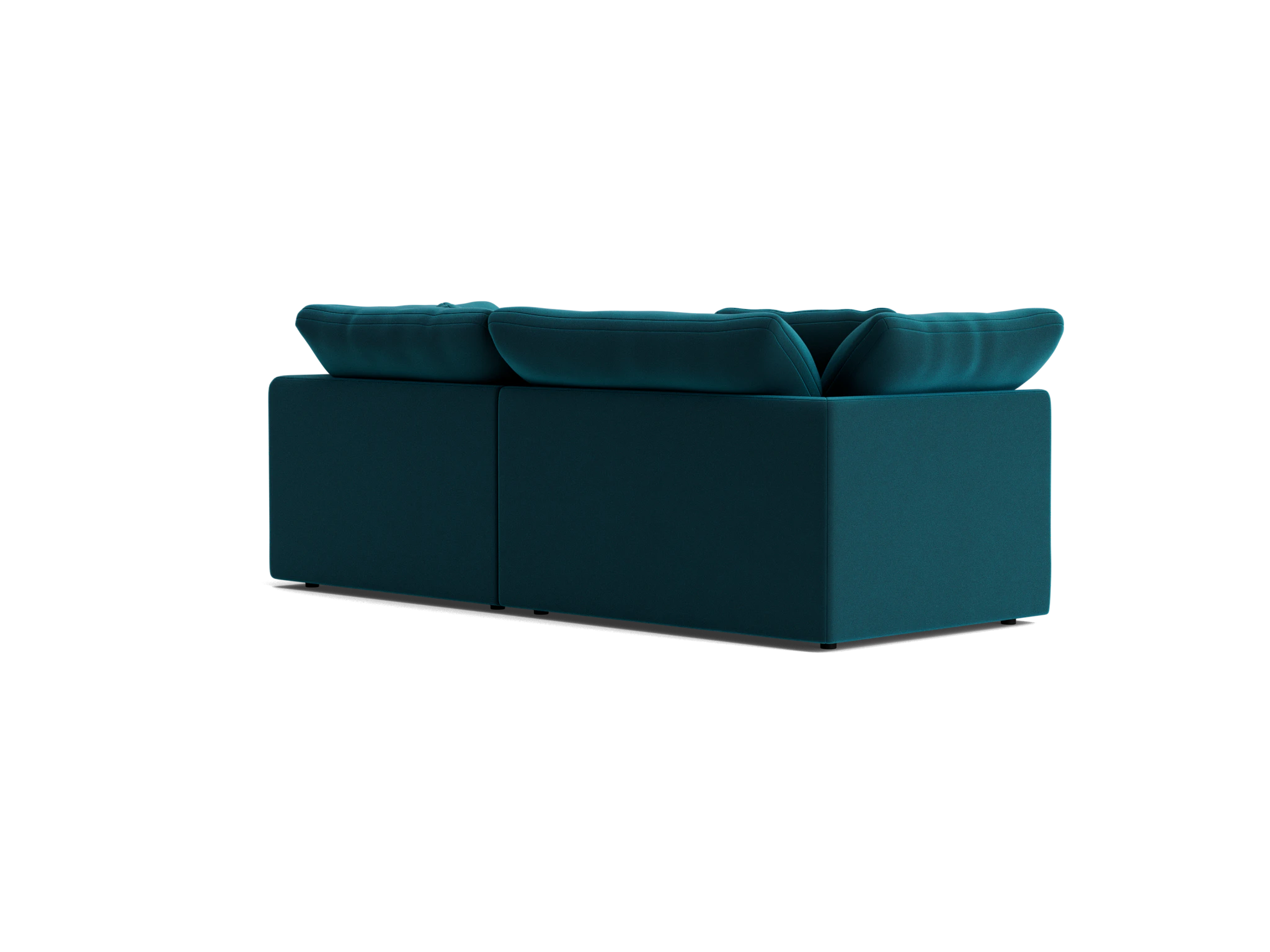 bryant modular compact double chaise sectional royale peacock