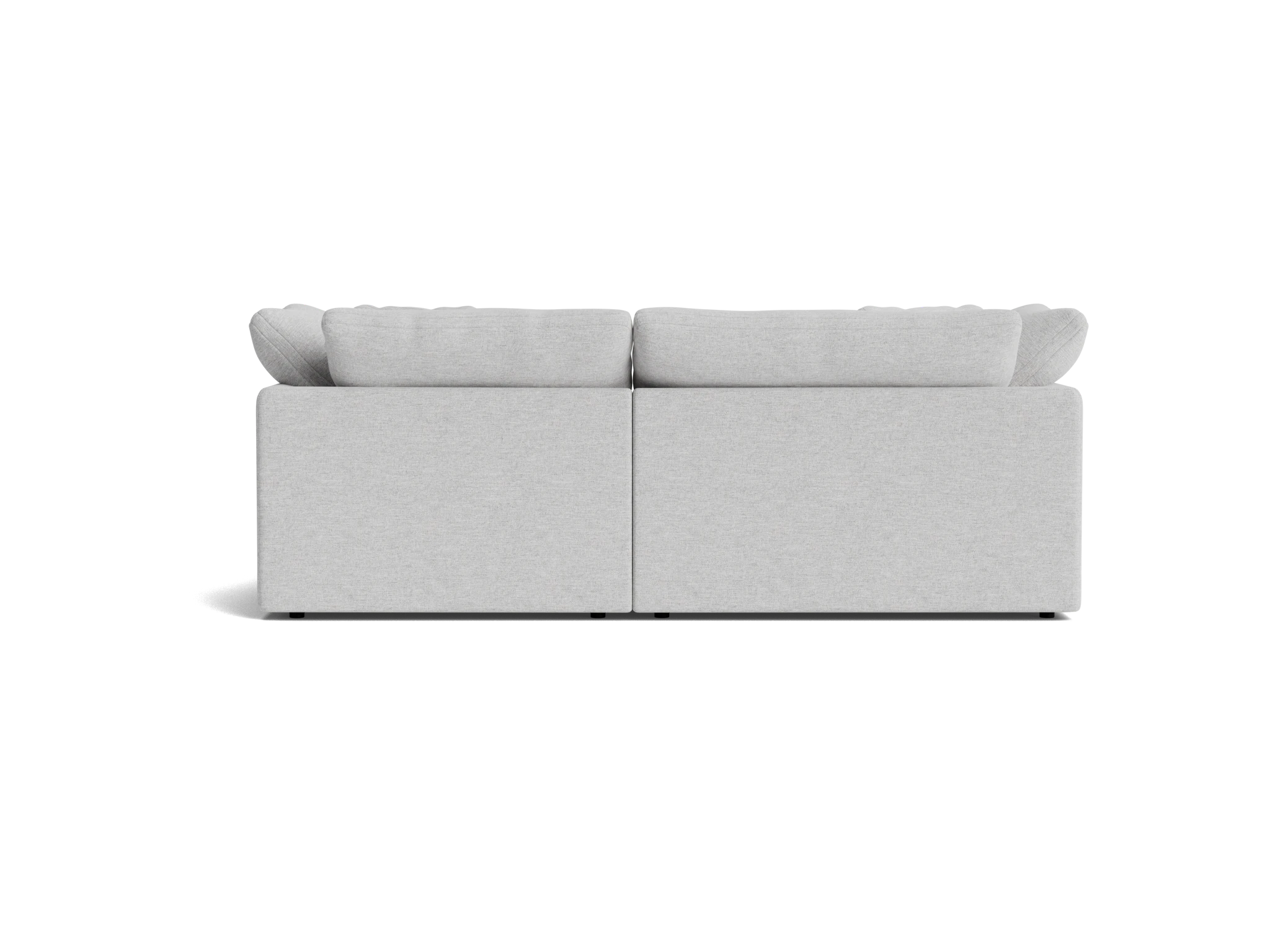 bryant modular compact double chaise sectional milo dove