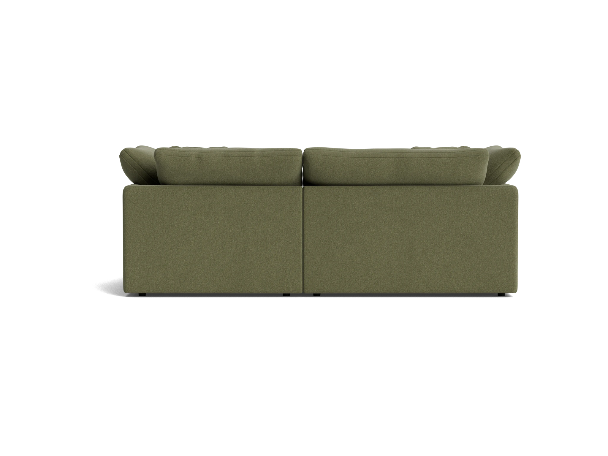 bryant modular compact double chaise sectional faithful olive