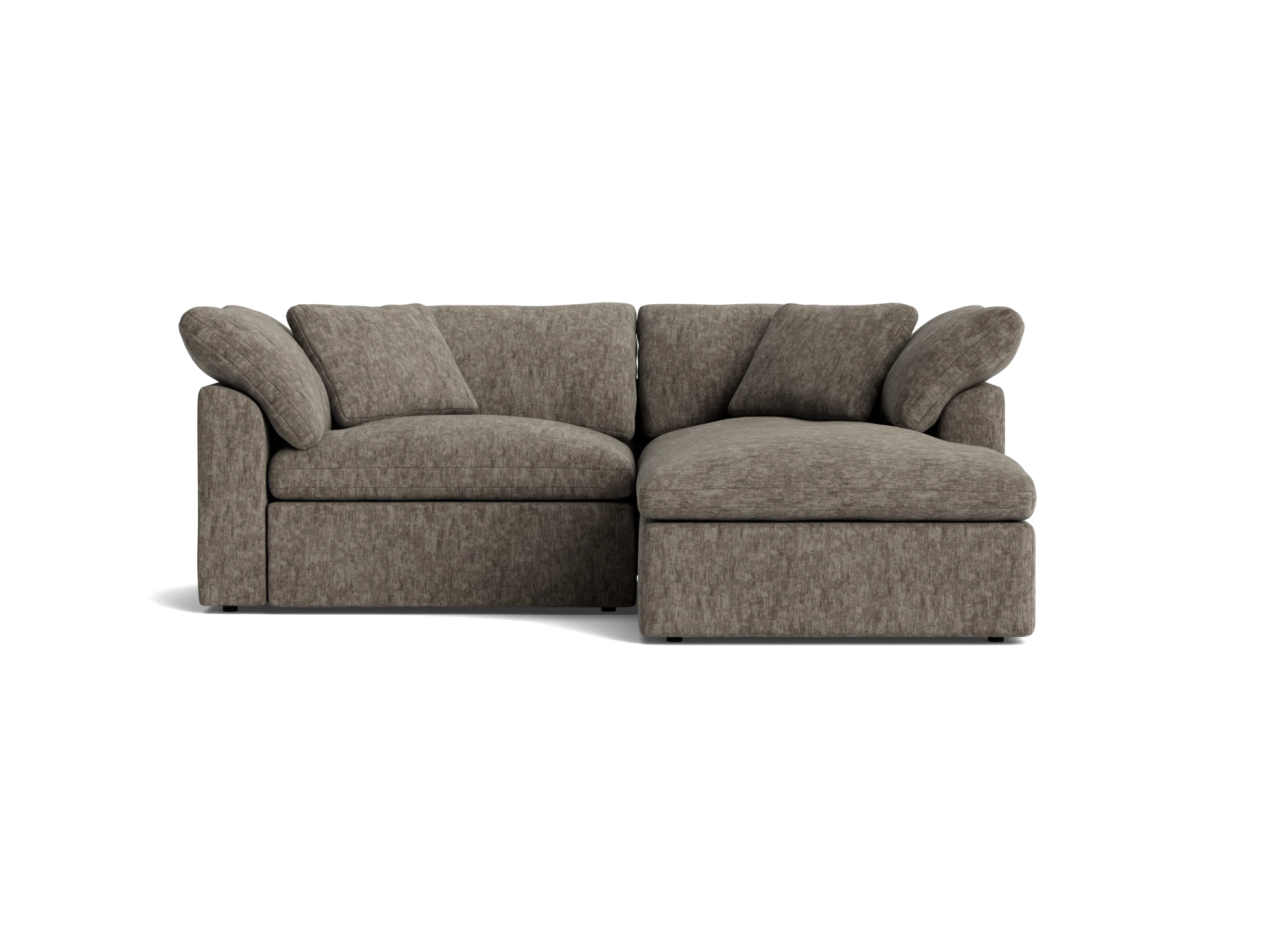 bryant modular compact double chaise sectional crave mocha latte