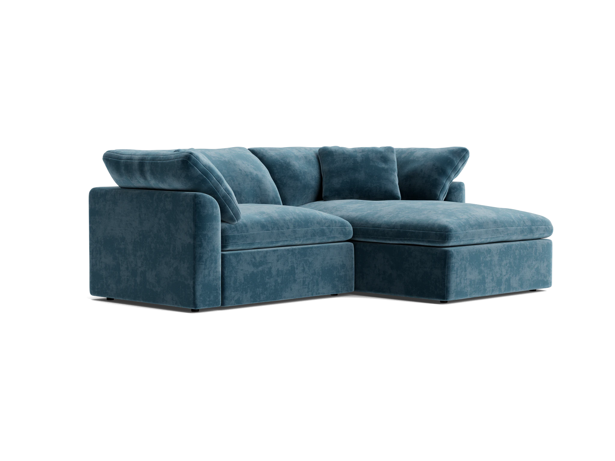 bryant modular compact double chaise sectional harper biscay bay
