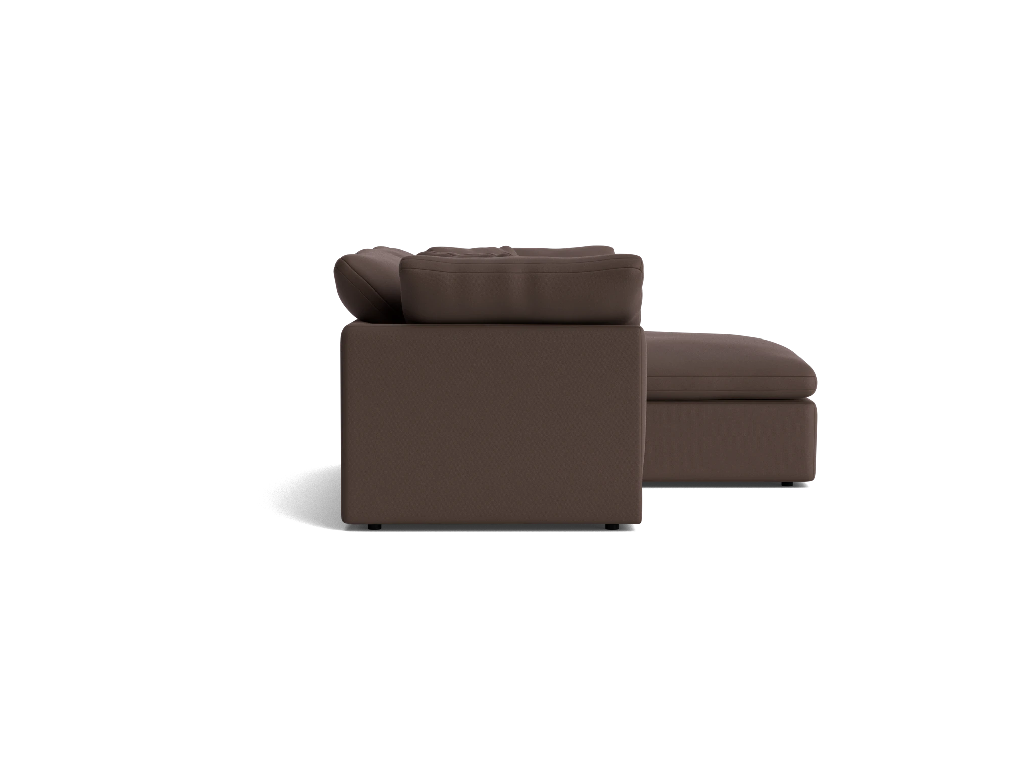 bryant modular compact double chaise sectional washed california shadow
