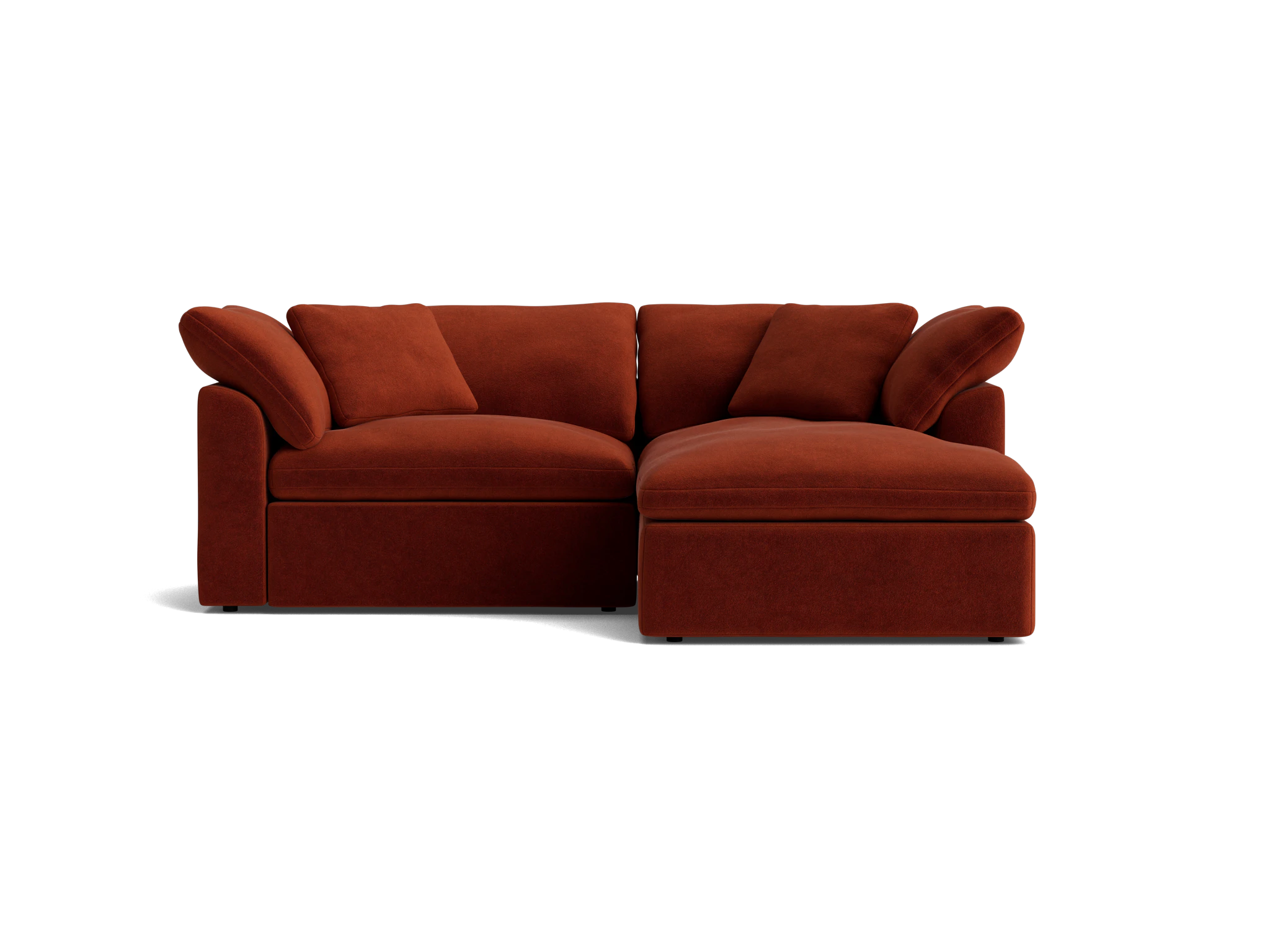 bryant modular compact double chaise sectional banks zinnia