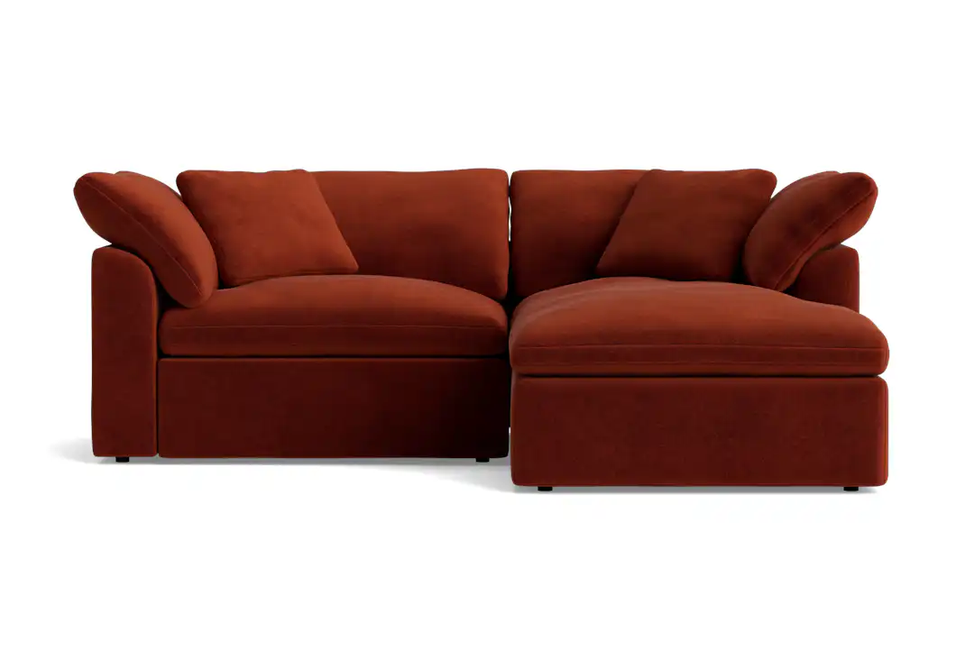 bryant modular compact double chaise sectional banks zinnia