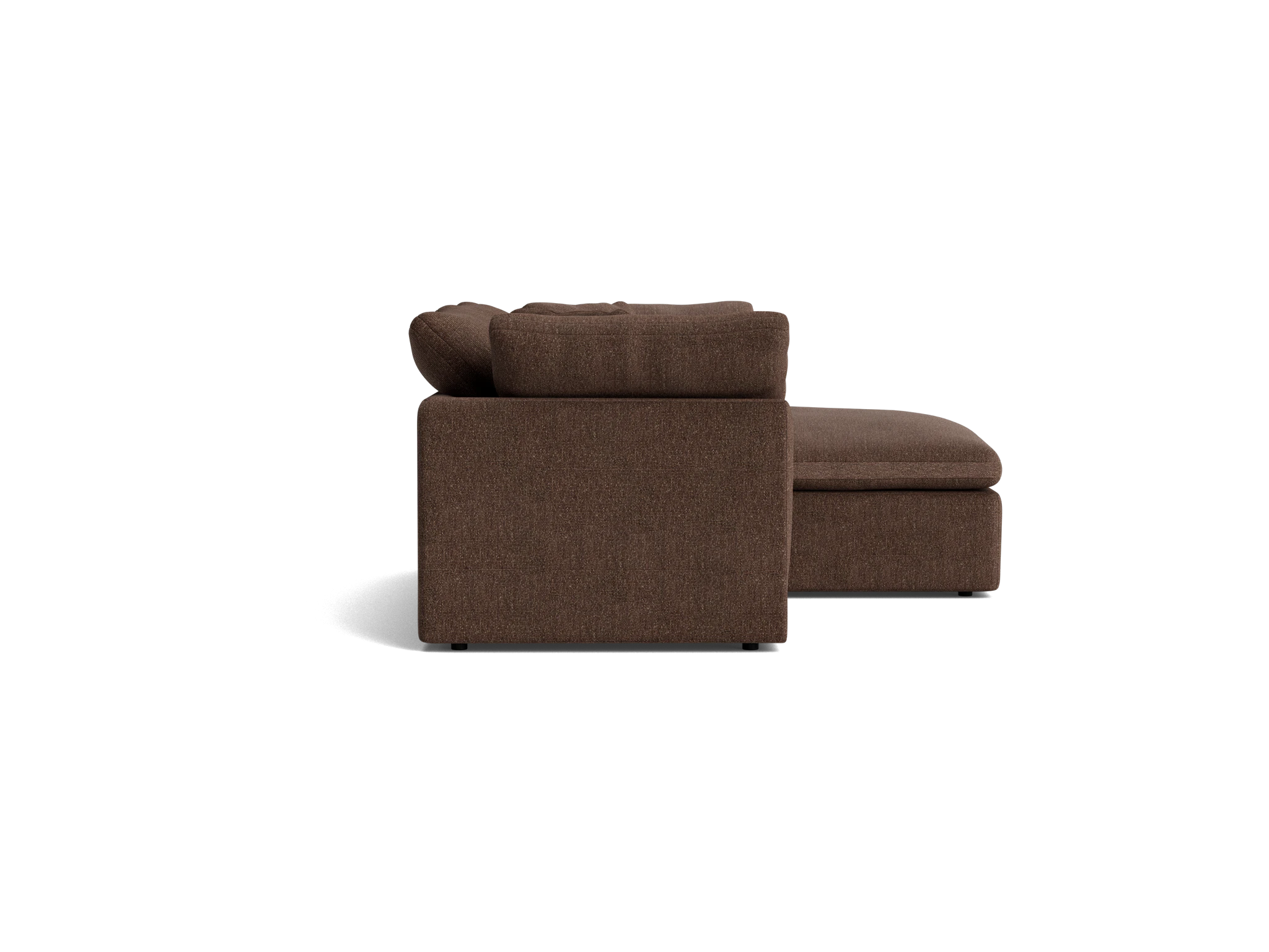 bryant modular compact double chaise sectional resource truffle