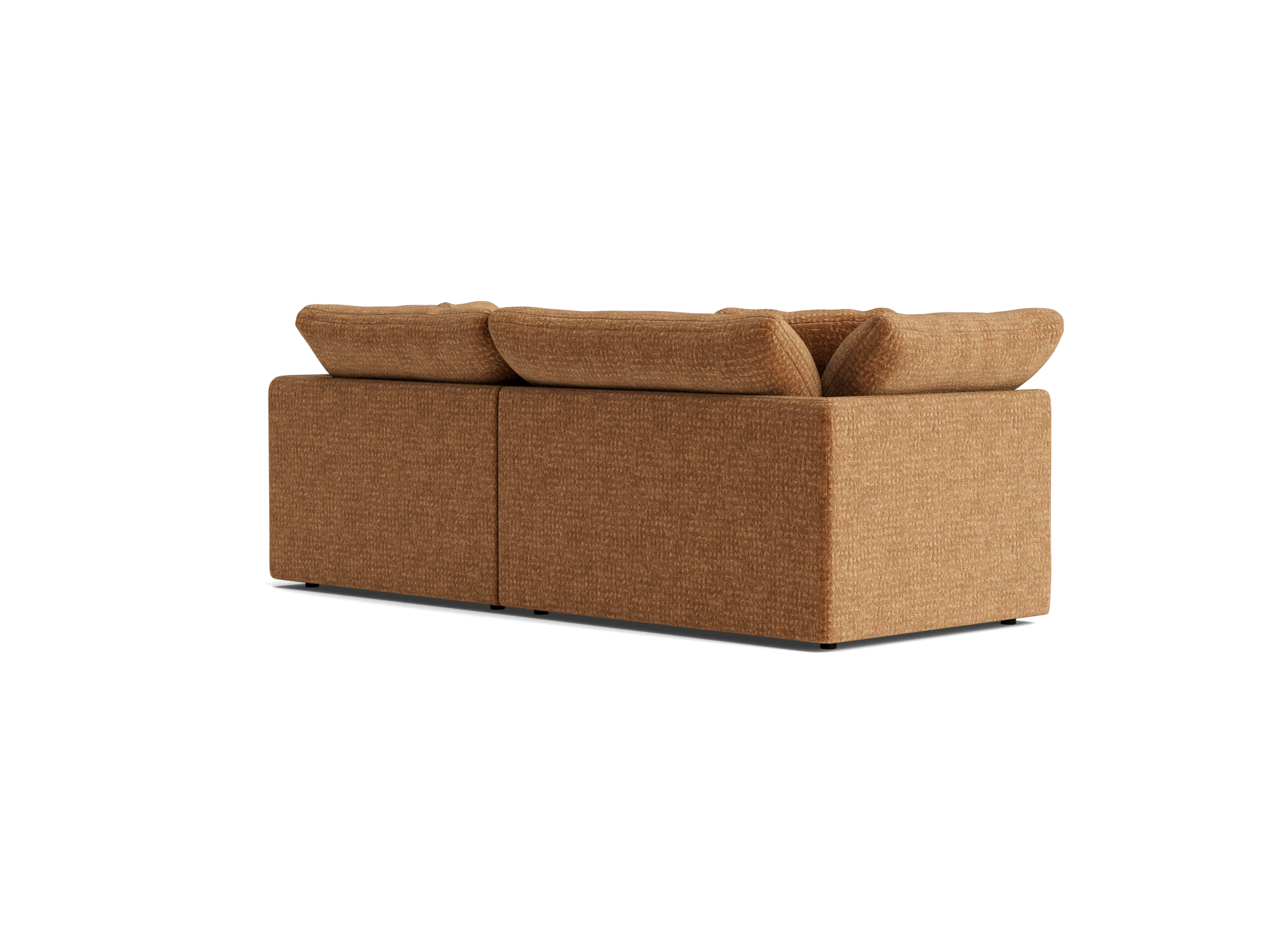 bryant modular compact double chaise sectional soul pantone glazed ginger