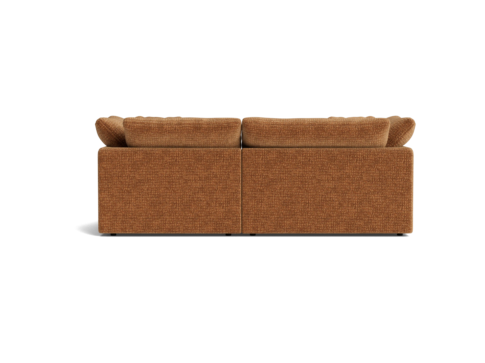 bryant modular compact double chaise sectional soul pantone glazed ginger
