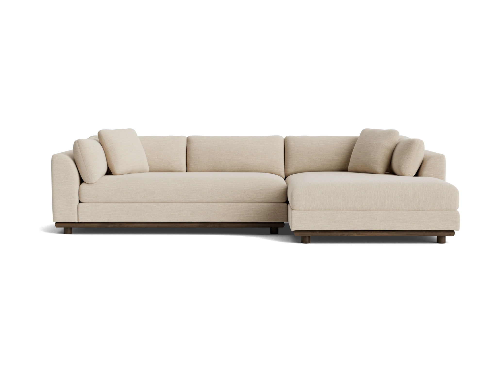 miller double chaise sectional lucky divine