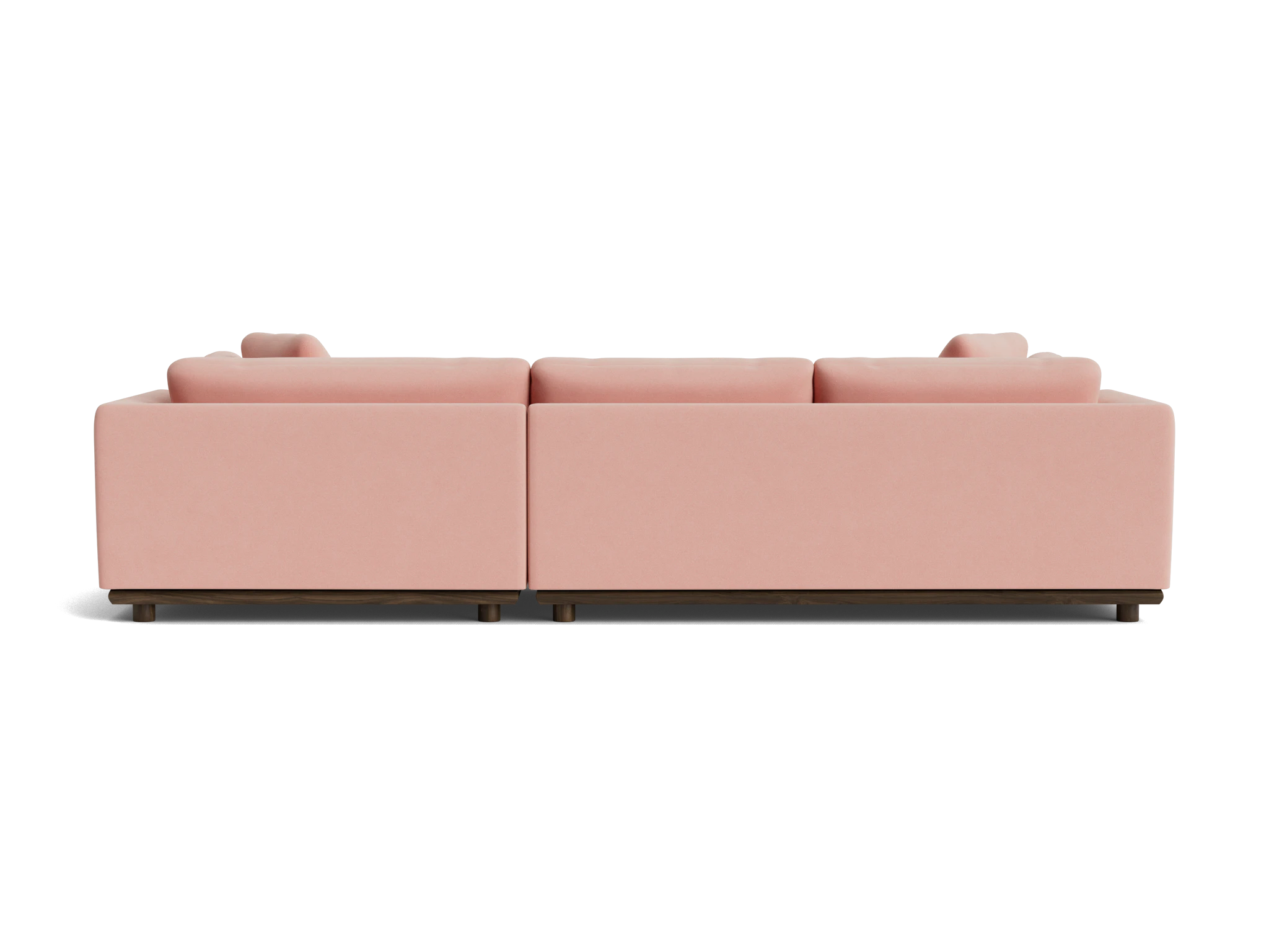 miller double chaise sectional royale blush