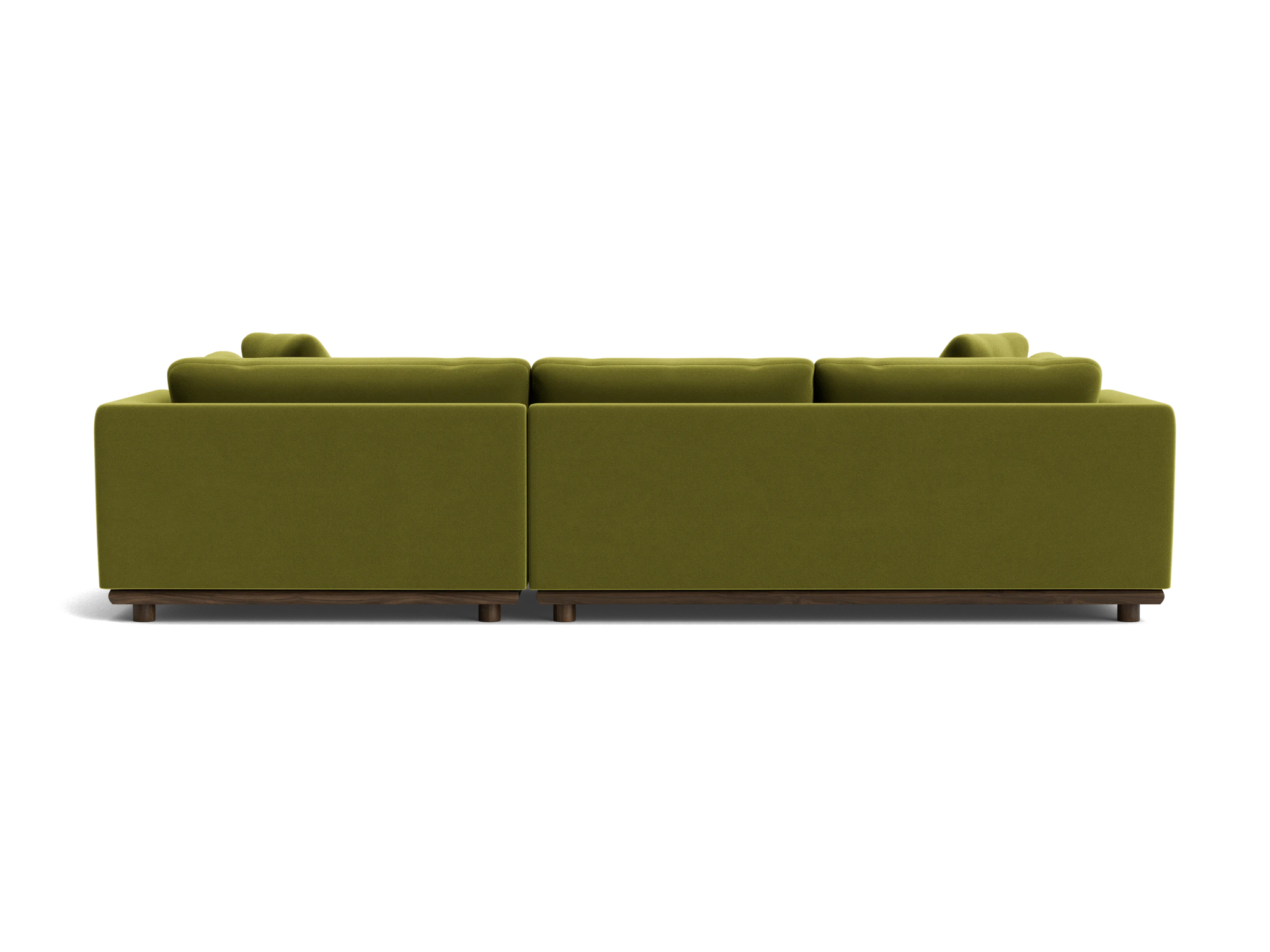 miller double chaise sectional royale apple