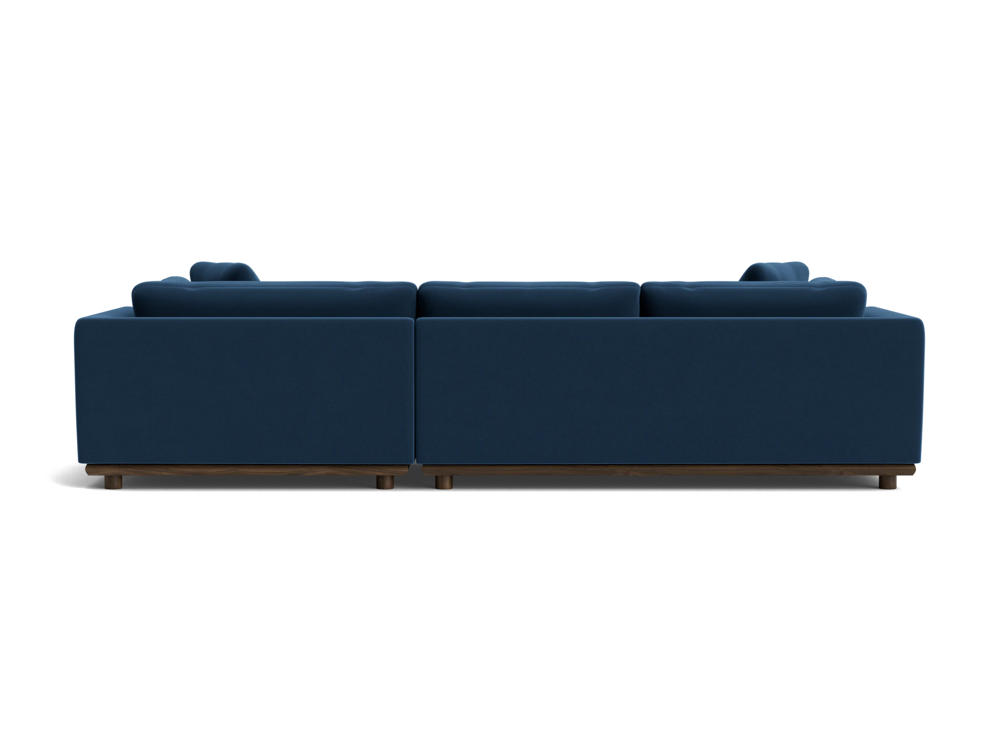 miller double chaise sectional royale cobalt