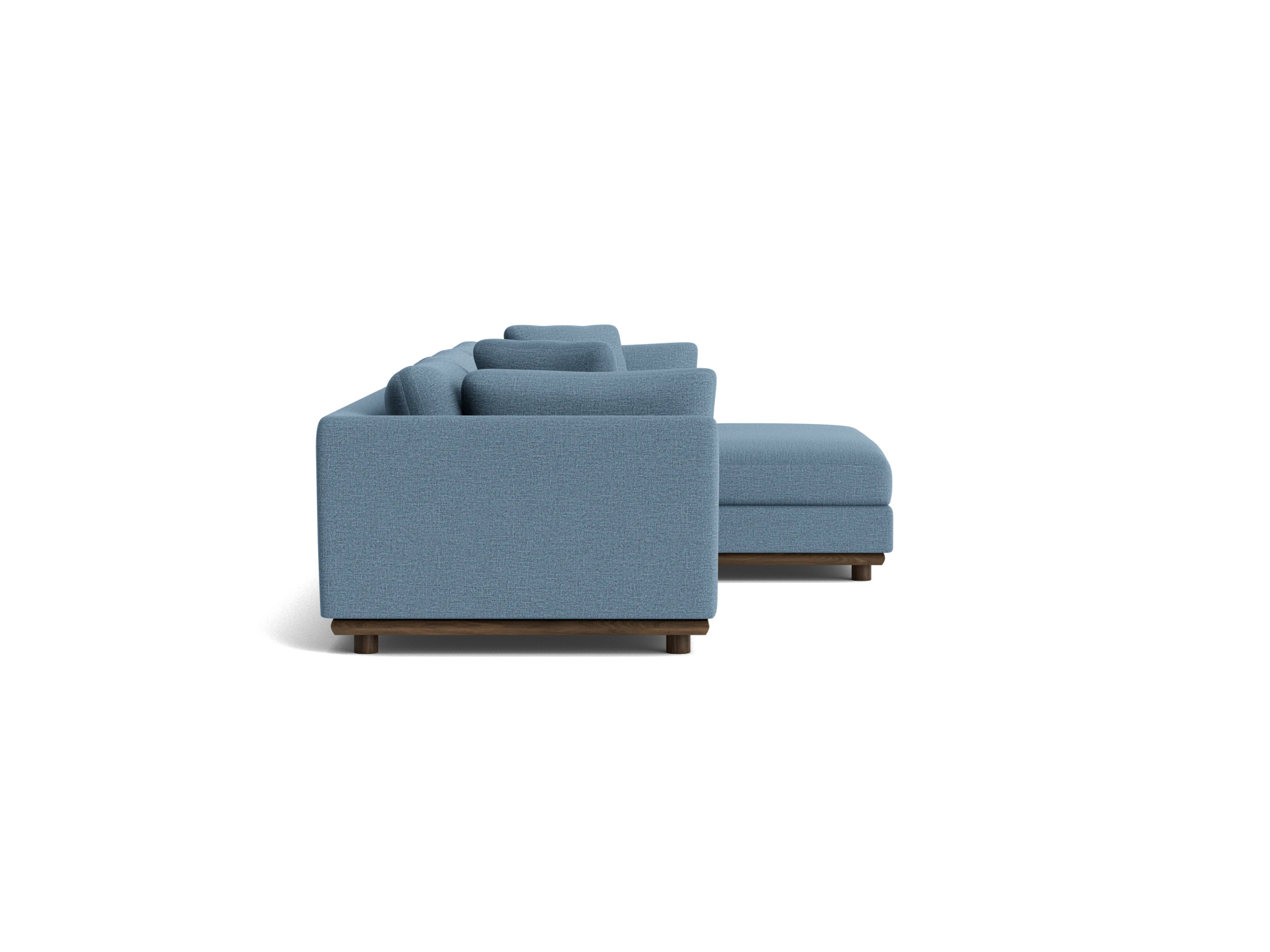 miller double chaise sectional milo french blue