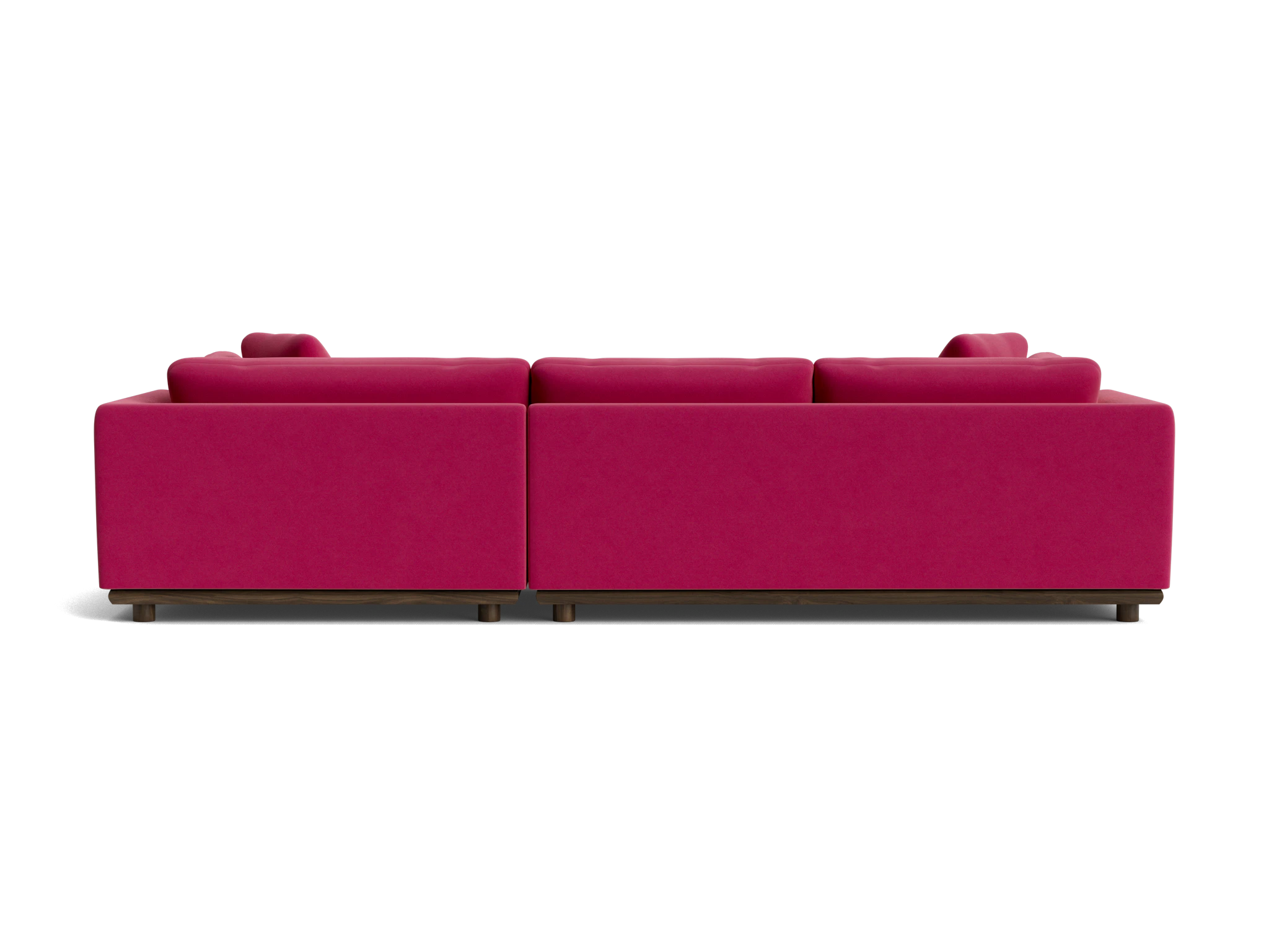 miller double chaise sectional royale berry