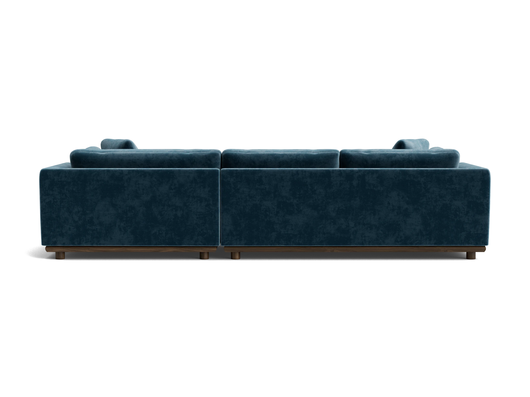 miller double chaise sectional harper biscay bay
