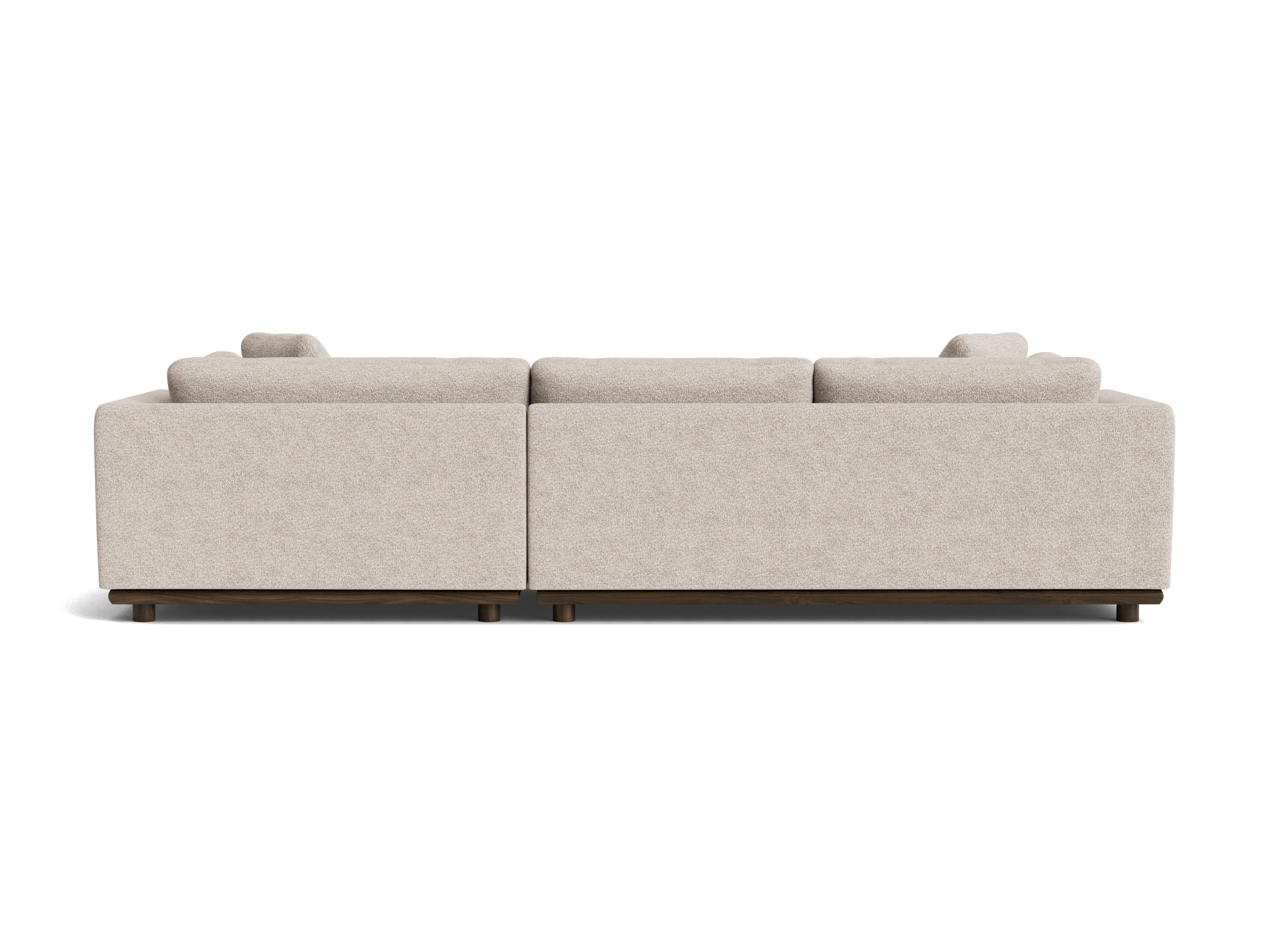 miller double chaise sectional borough cotton