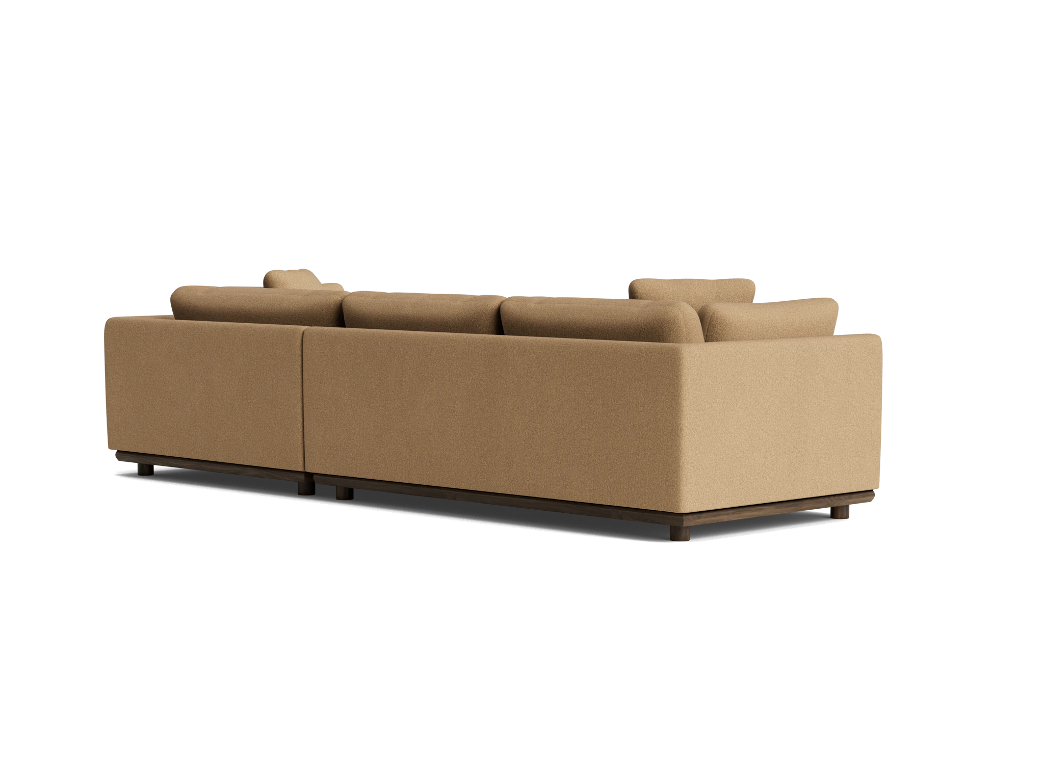 miller double chaise sectional faithful sand