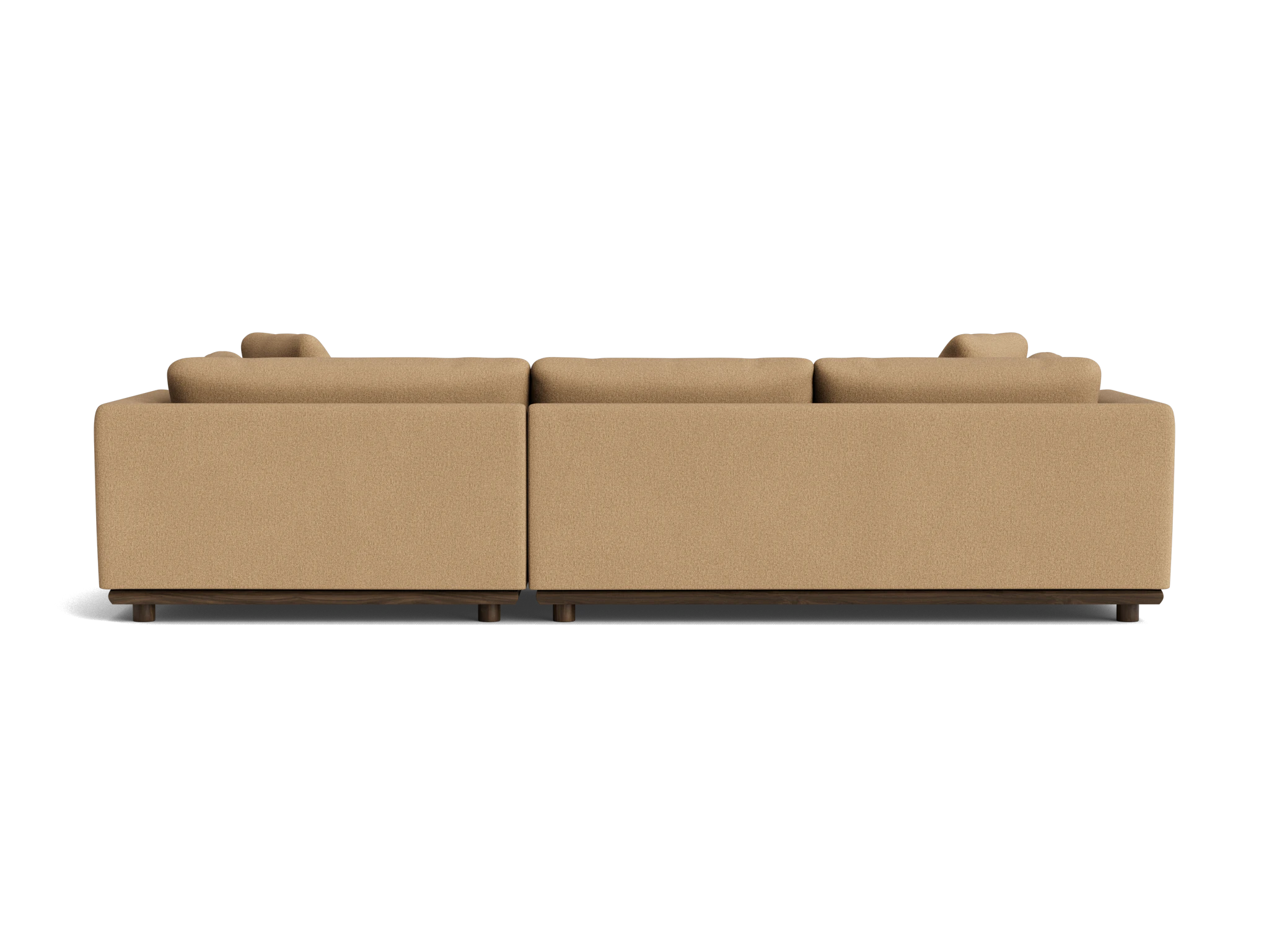 miller double chaise sectional faithful sand