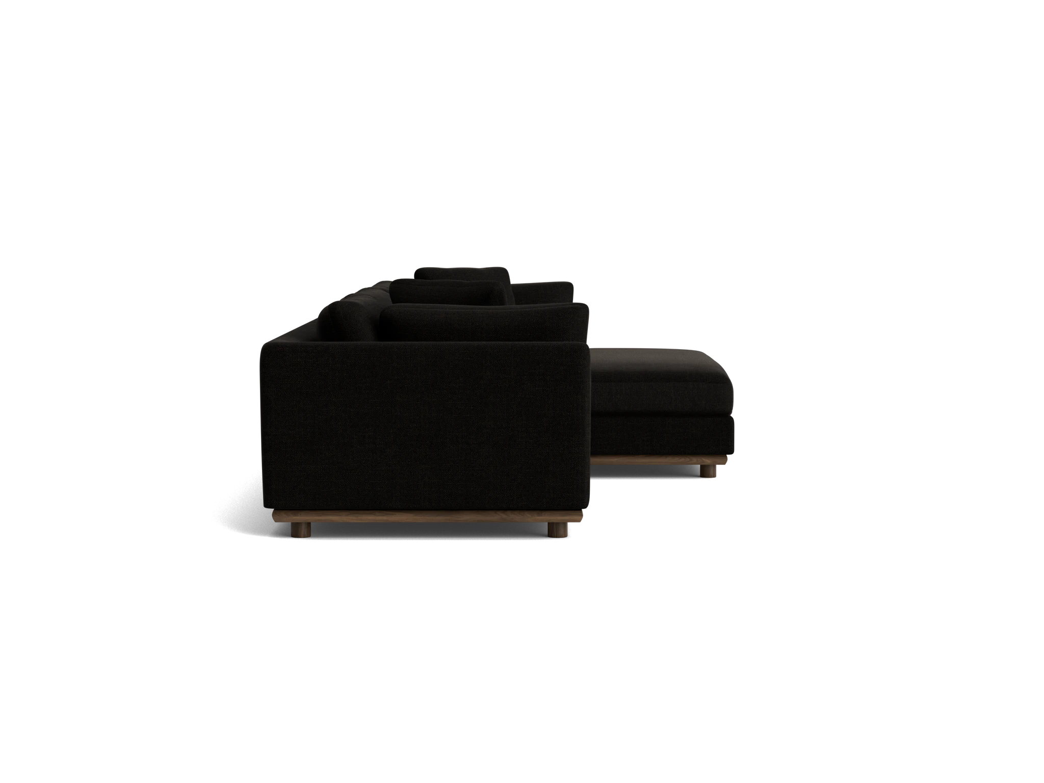 miller double chaise sectional milo onyx