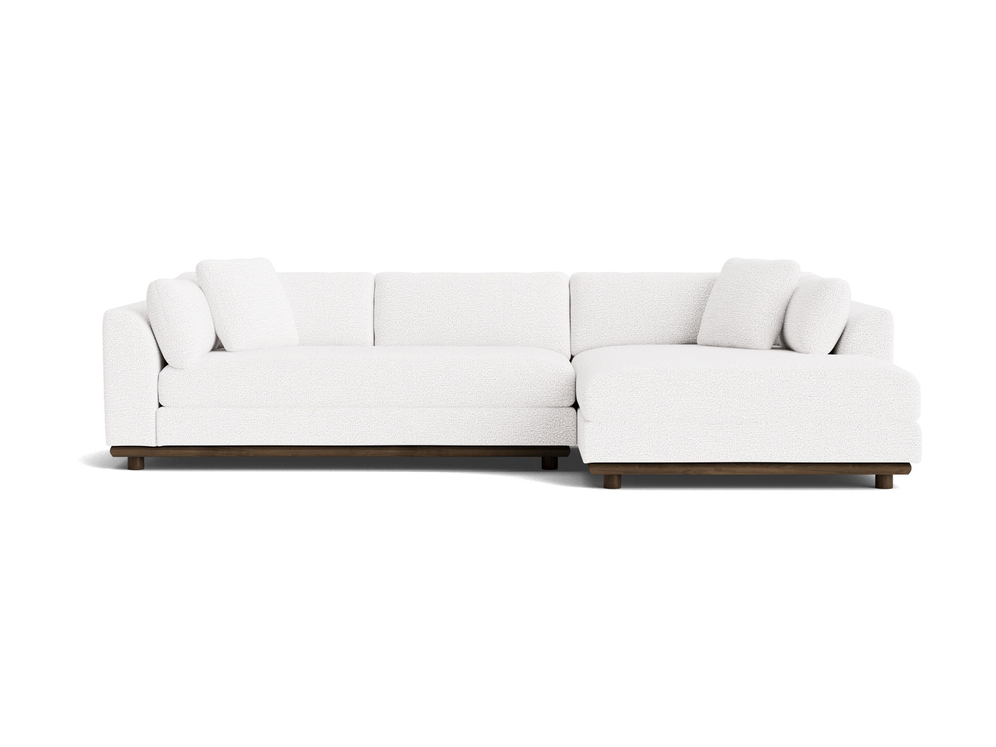 miller double chaise sectional karina pantone cloud dancer