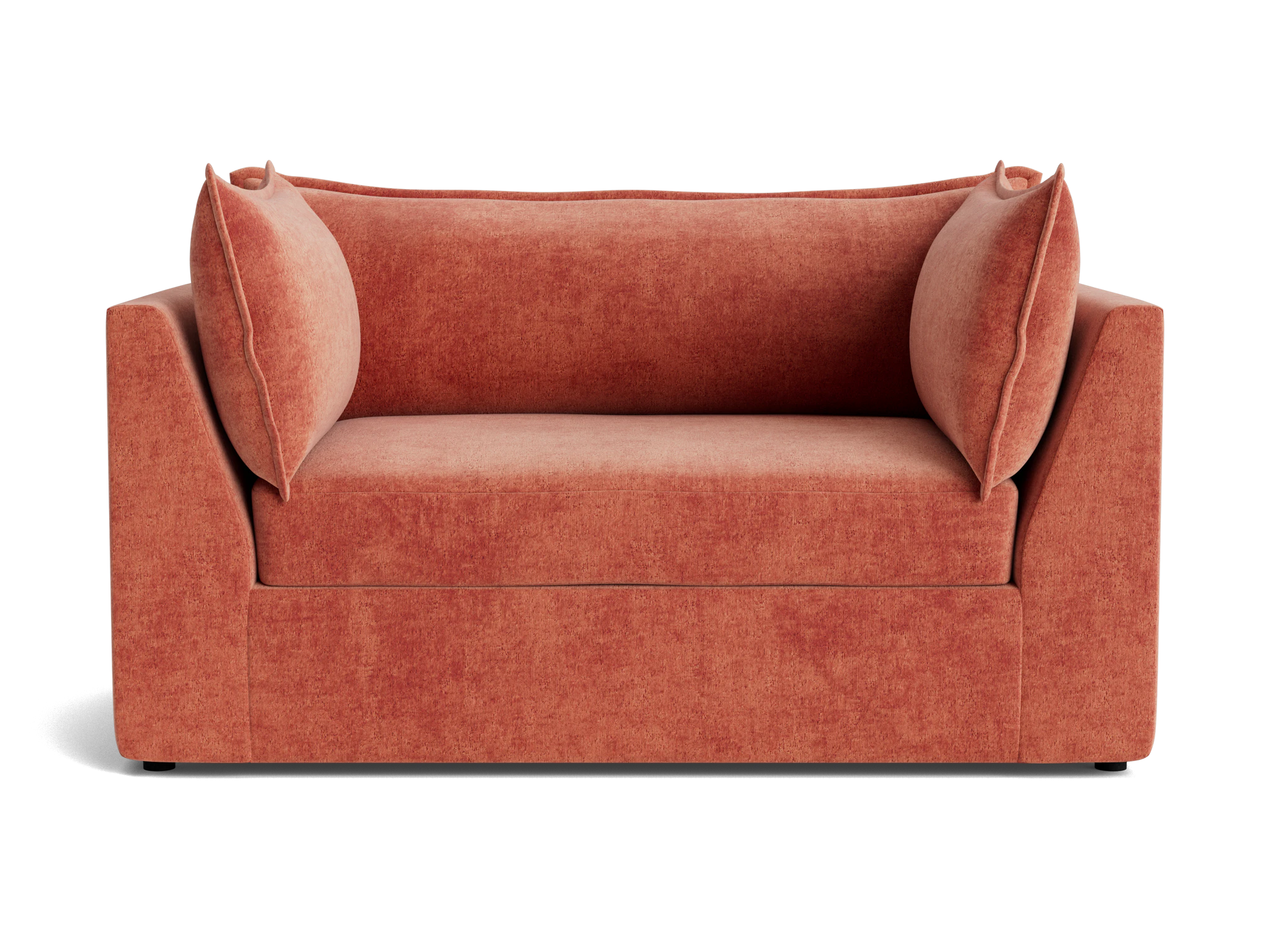 wilder twin sleeper sofa plush terra rose