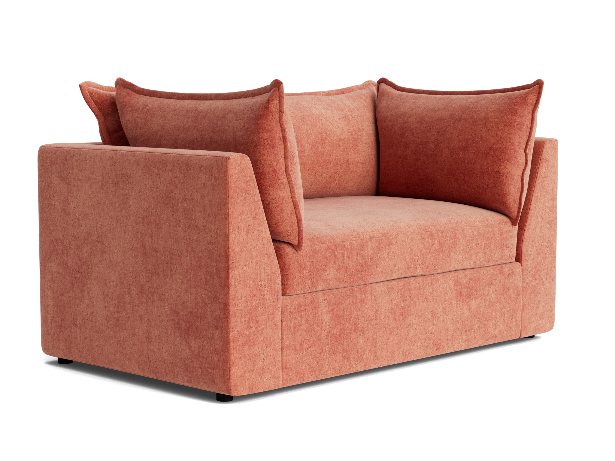 wilder twin sleeper sofa plush terra rose
