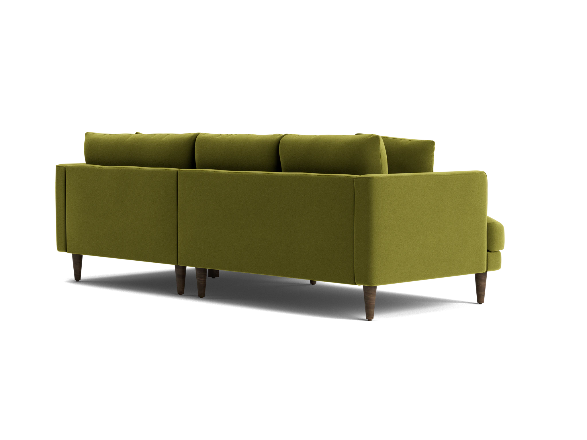 lewis apartment sectional royale apple
