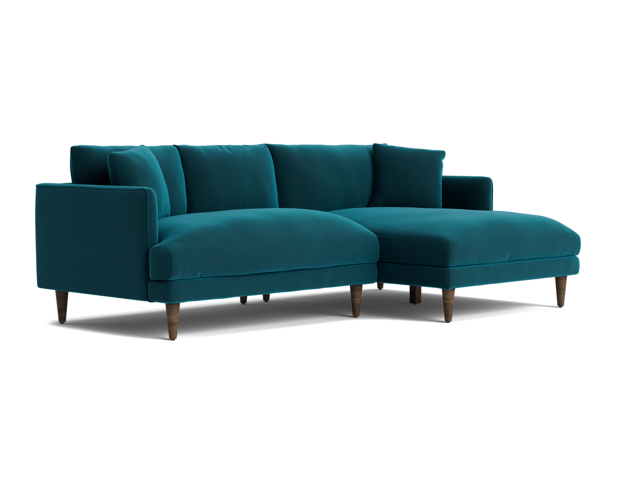 lewis apartment sectional royale peacock