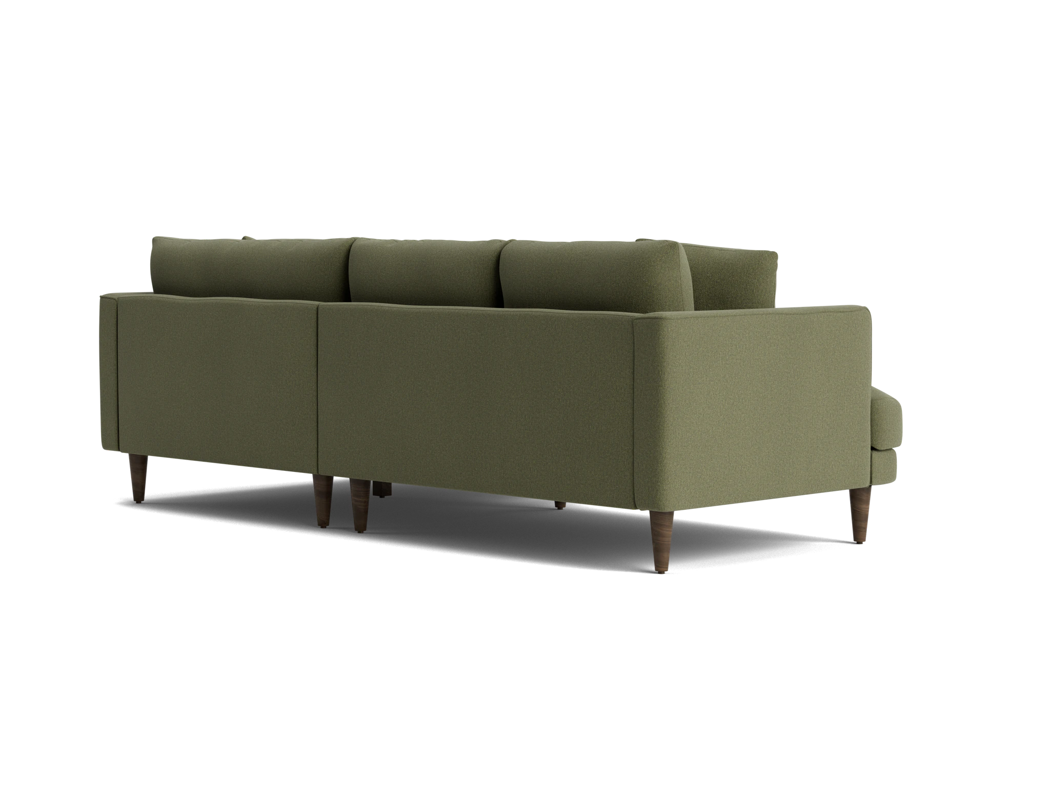 lewis apartment sectional faithful olive