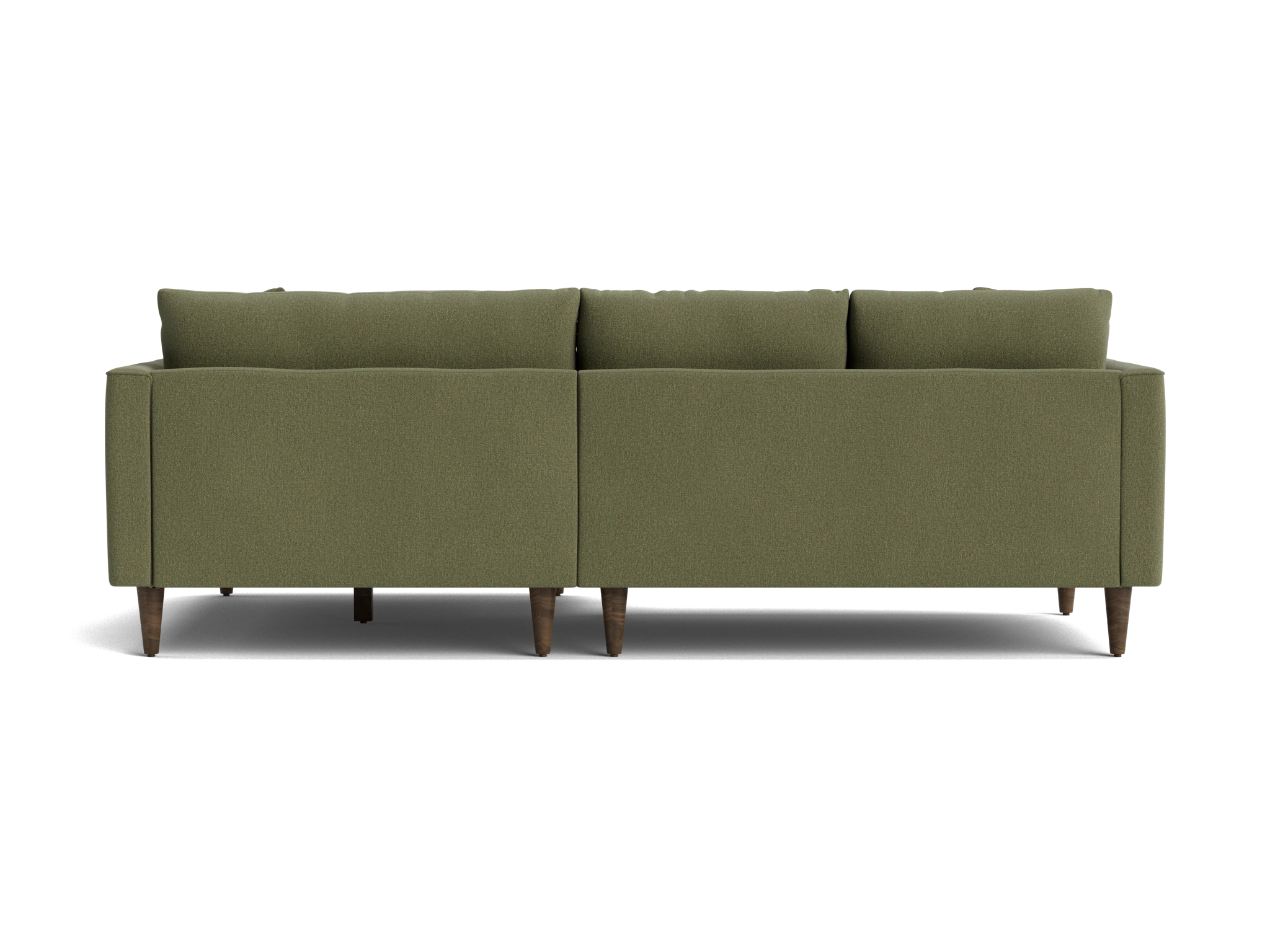 lewis apartment sectional faithful olive