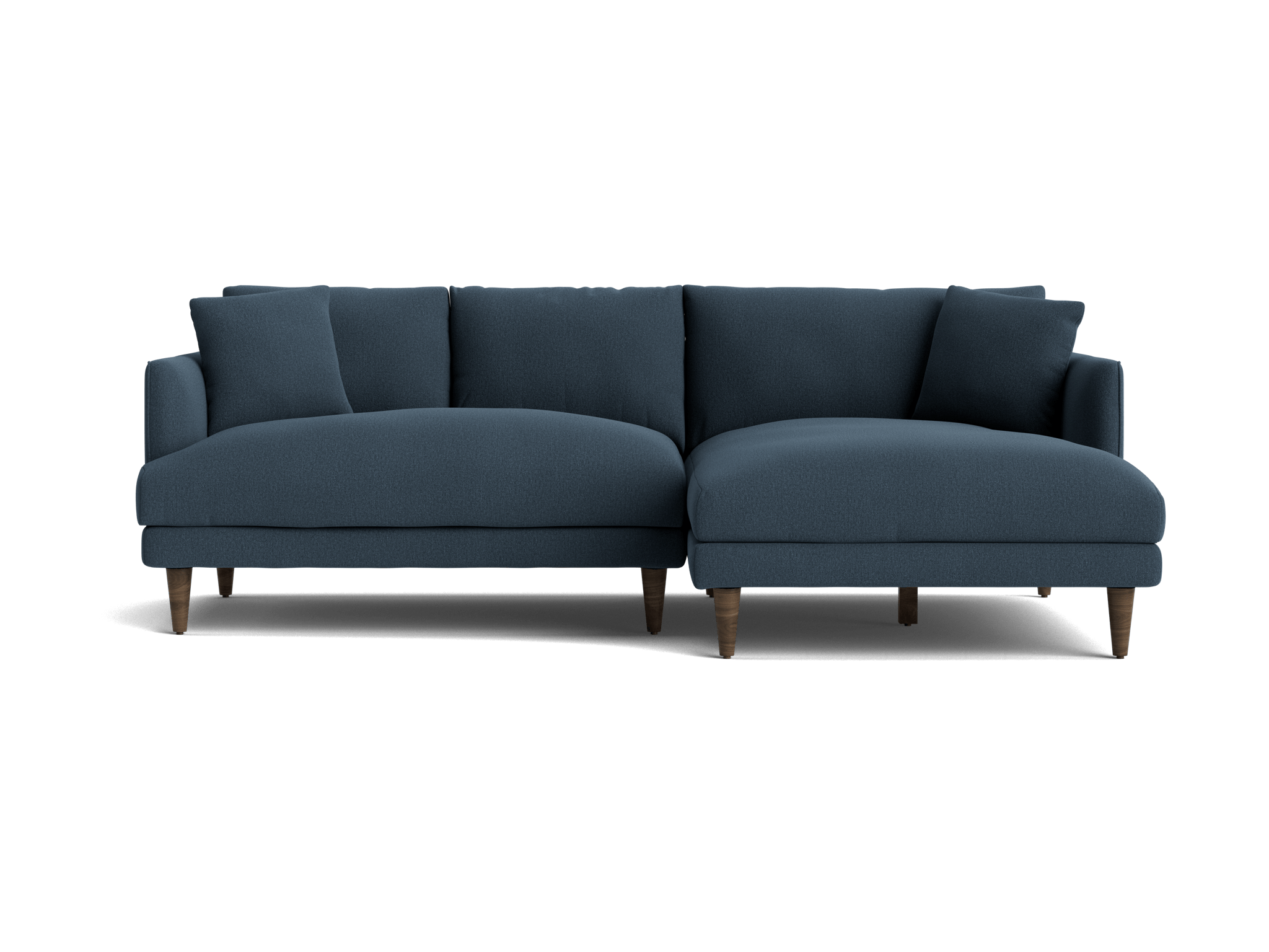 lewis apartment sectional faithful indigo